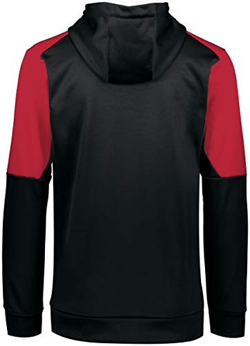 Black/Scarlet