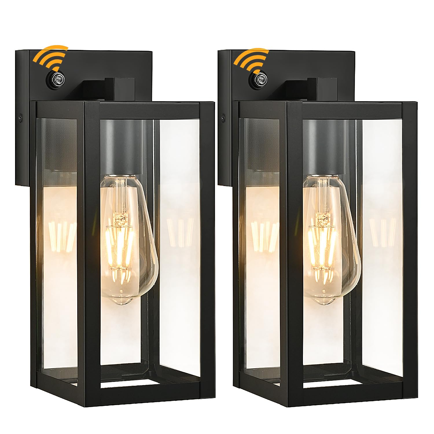 **Dusk to Dawn Outdoor Lights - Energy Efficient LED Motion Sensor Security Lights for House, Front Porch, Backyard, and Garage (Weatherproof & Easy Installation) - Perfect for Home Safety and Nighttime Illumination**