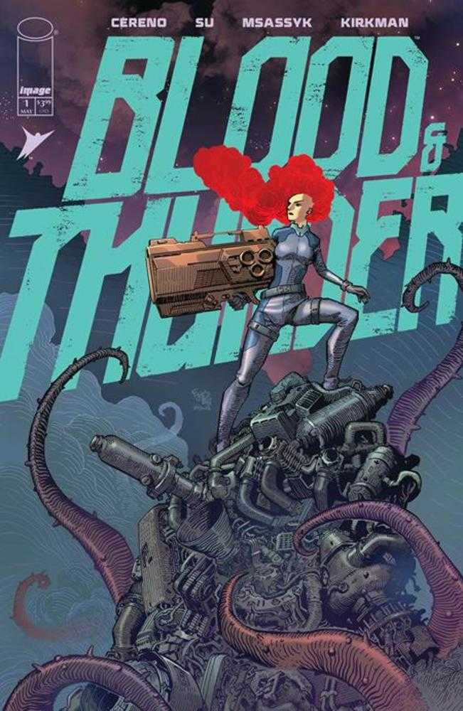 Blood & Thunder #1 Cover A by Ej Su & Msassyk - Mature Comic Book for Collectors | Perfect for Comic Conventions & Superhero Fans