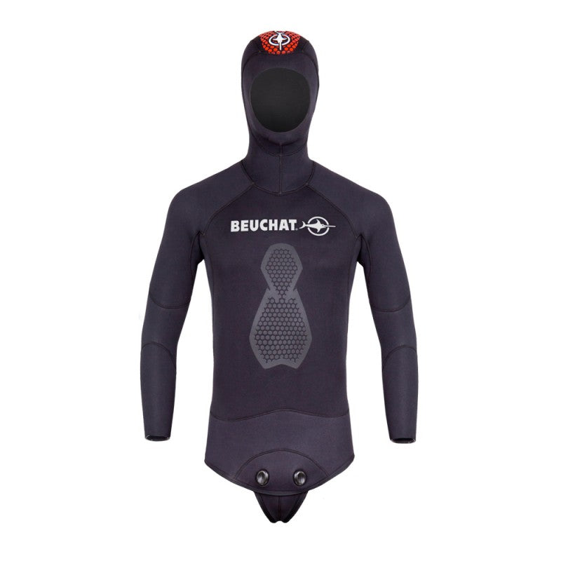 Beuchat ESPADON 7mm Neoprene Diving Jacket - Warm & Flexible Scuba Wetsuit for Cold Water Diving, Spearfishing & Snorkeling