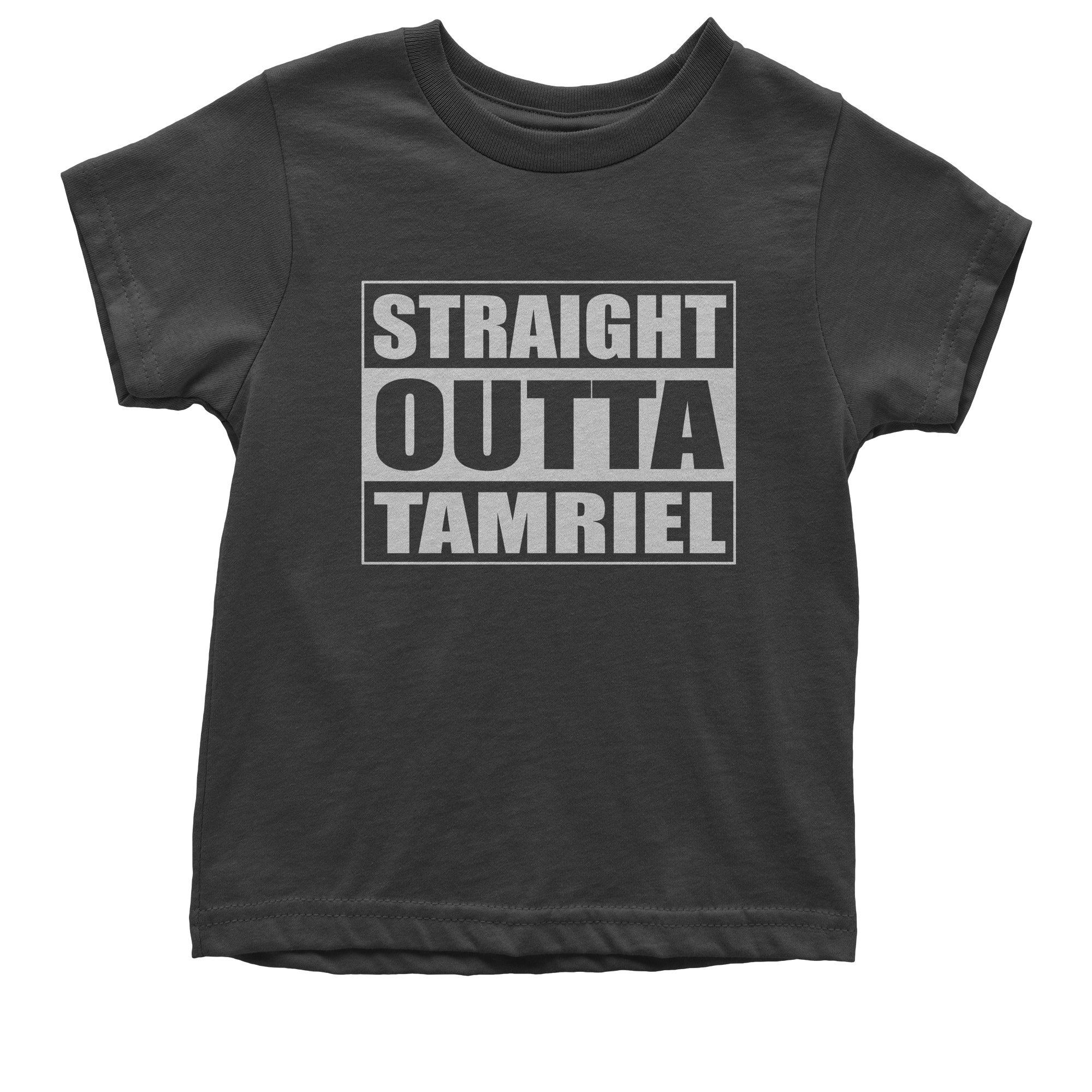Straight Outta Tamriel Gamer T-Shirt | The Elder Scrolls Inspired Gaming Tee for Men & Women | Perfect for Cosplay, Gaming Conventions & Casual Wear