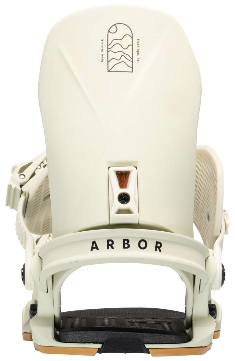 **2024 Arbor Hemlock Snowboard Bindings - High-Performance Snowboard Bindings for All-Mountain & Freestyle Riding - Perfect for Powder, Park & Backcountry Adventures**