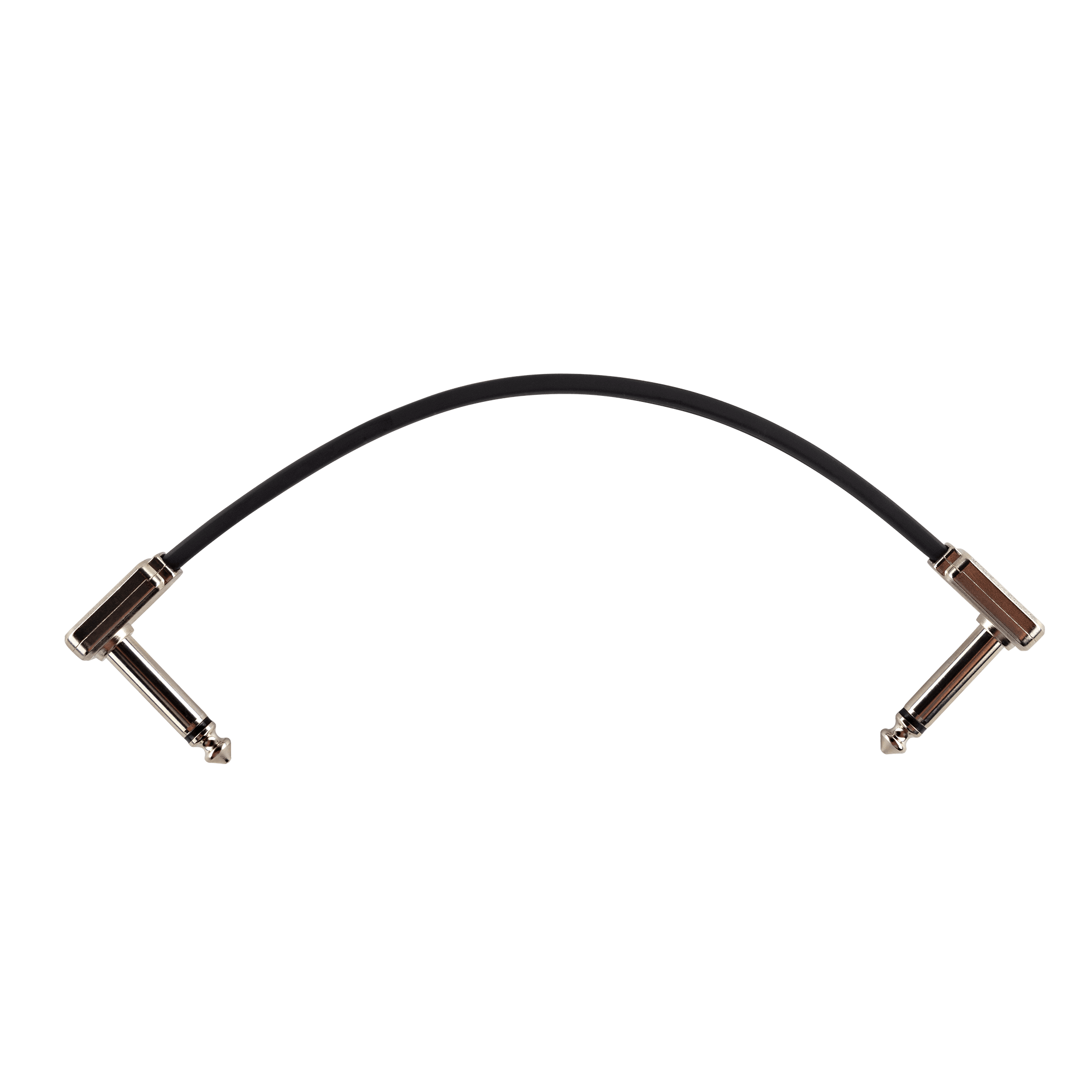 Ernie Ball 6-Inch Single Flat Ribbon Patch Cable - High-Quality Instrument Cable for Guitar, Bass, and Audio Equipment - Perfect for Stage Performances and Studio Recording