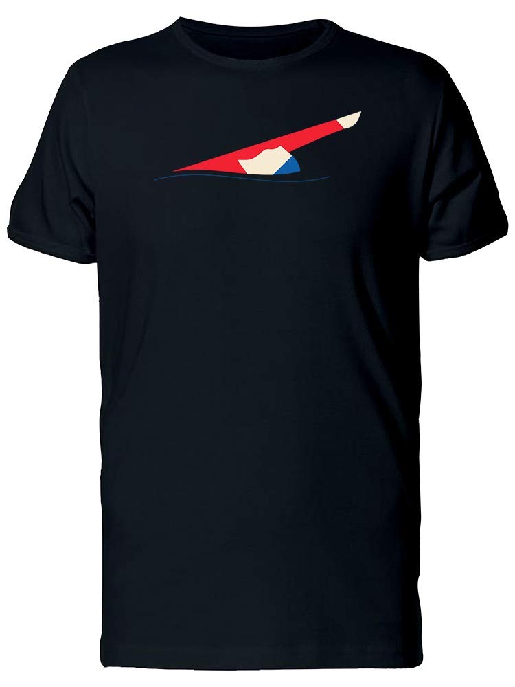 Men's Swimming Silhouette Graphic T-Shirt - Comfortable Cotton Tee for Pool, Beach & Summer Activities
