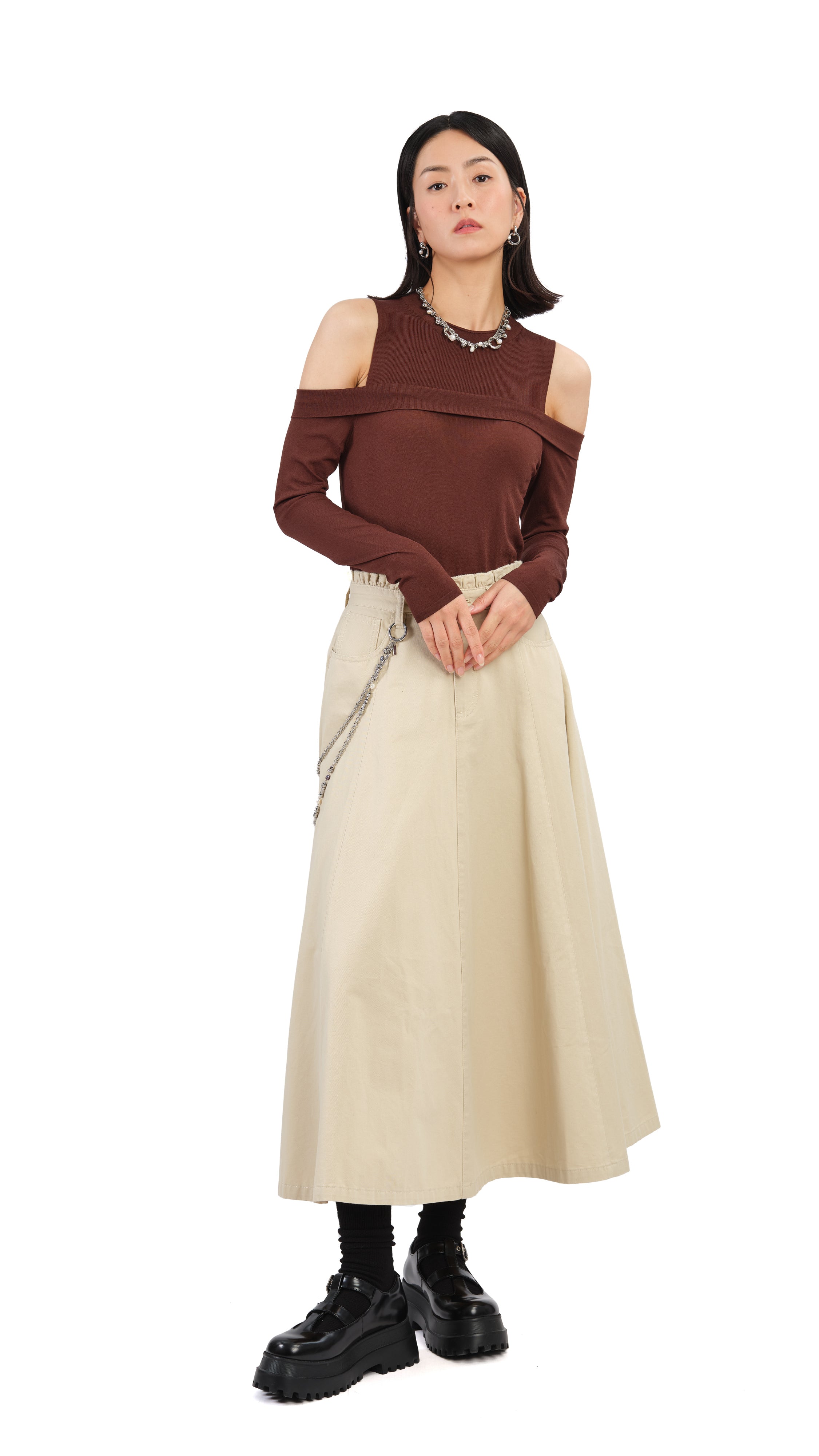 Women's Off Shoulder Sweater - Soft Knit Pullover Top for Fall & Winter | Casual Chic, Date Night, Layering Essential