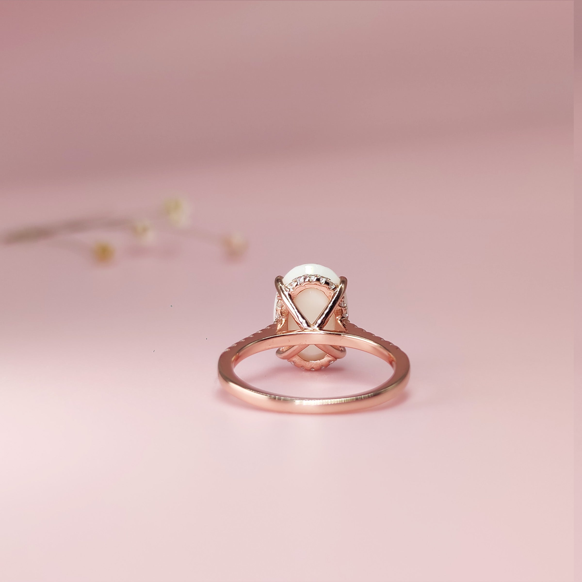 Oval Serenity Breastmilk Ring - Sterling Silver Keepsake Jewelry for Nursing Moms | Perfect Gift for Breastfeeding Mothers & New Moms