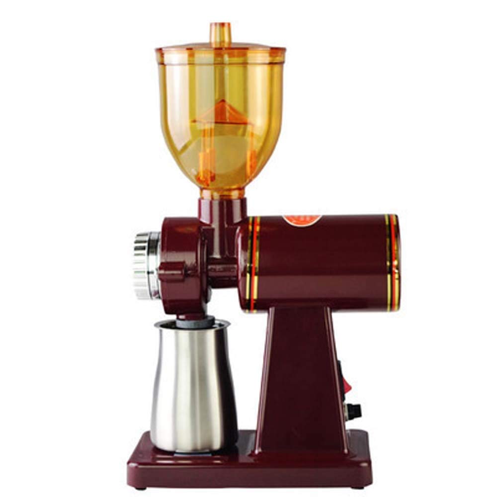 Eummit Electric Coffee Grinder with 1-8 Grind Settings, Large Capacity Transparent Bean Container - Perfect for Home, Office & Coffee Shops (Size A)