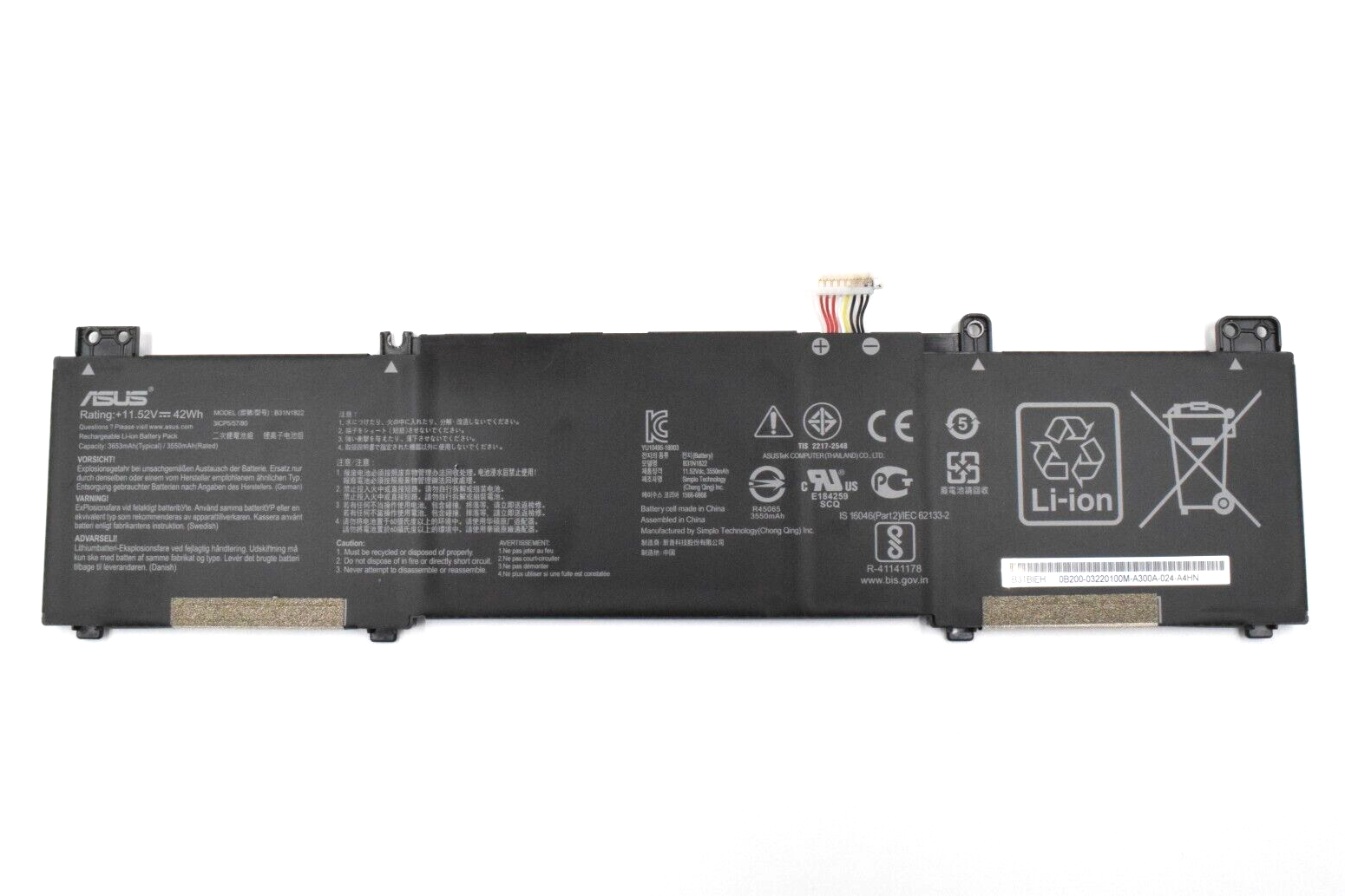 Original ASUS ZenBook Flip Q406 Q406DA UX462 UX462FA Laptop Battery 42Wh - Replacement for ZenBook Flip Series | Perfect for Work, Travel & Home Use
