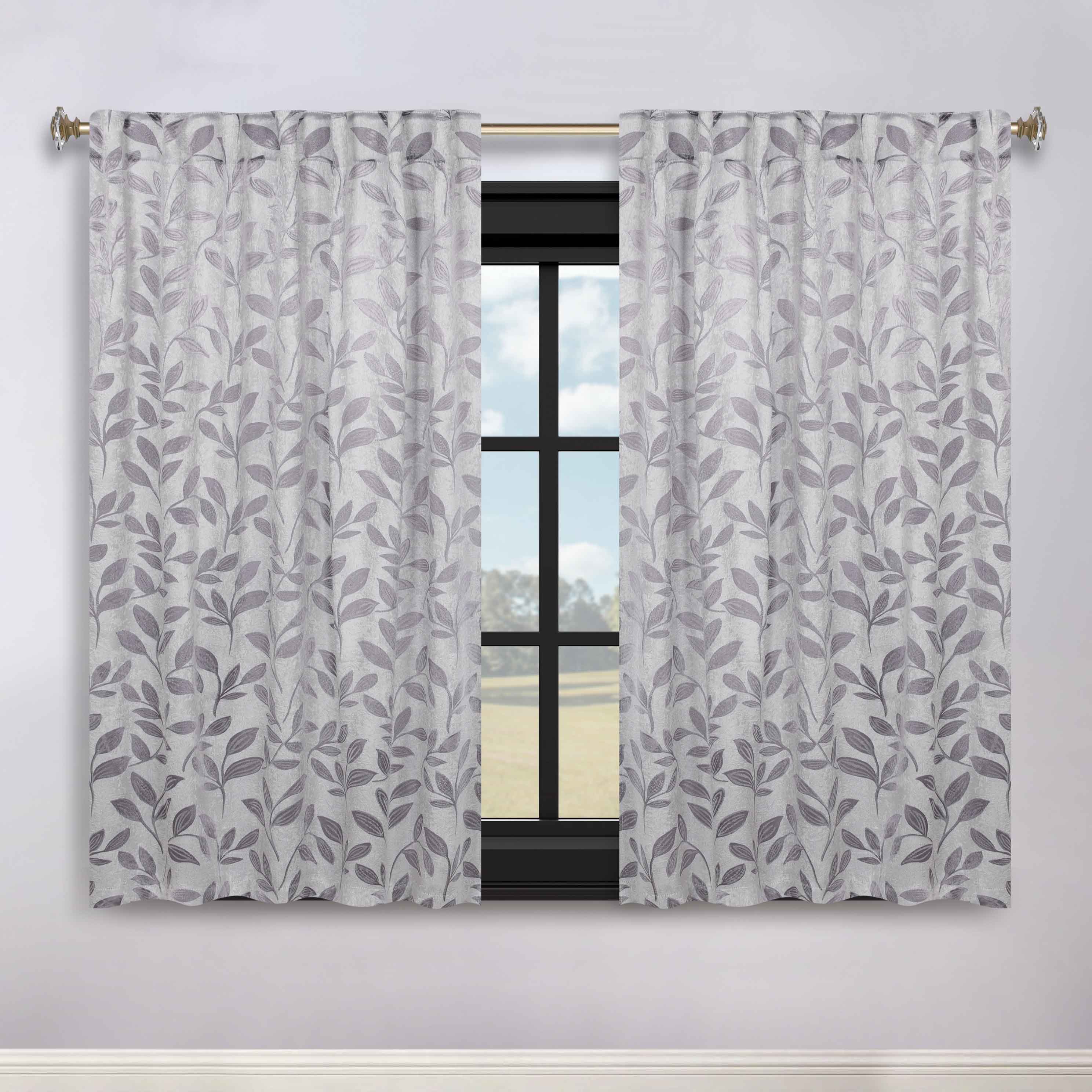 Premium Blackout Curtains for Bedroom - Super Soft Room Darkening Window Drapes with Back Tab Design, Thermal Insulated Panels (Set of 2) - Perfect for Nursery, Home Theater & Shift Workers