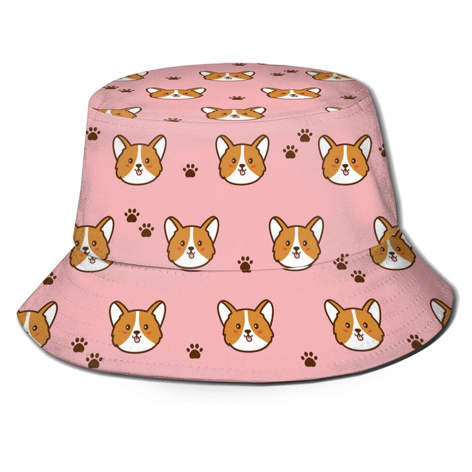 Funny Dog Bucket Sun Hat for Men & Women - Unisex Summer Beach Hat with UPF Protection, Breathable Fisherman Cap for Outdoor Travel, Hiking, and Vacation | Perfect for Beach Trips, Pool Parties, and Summer Adventures