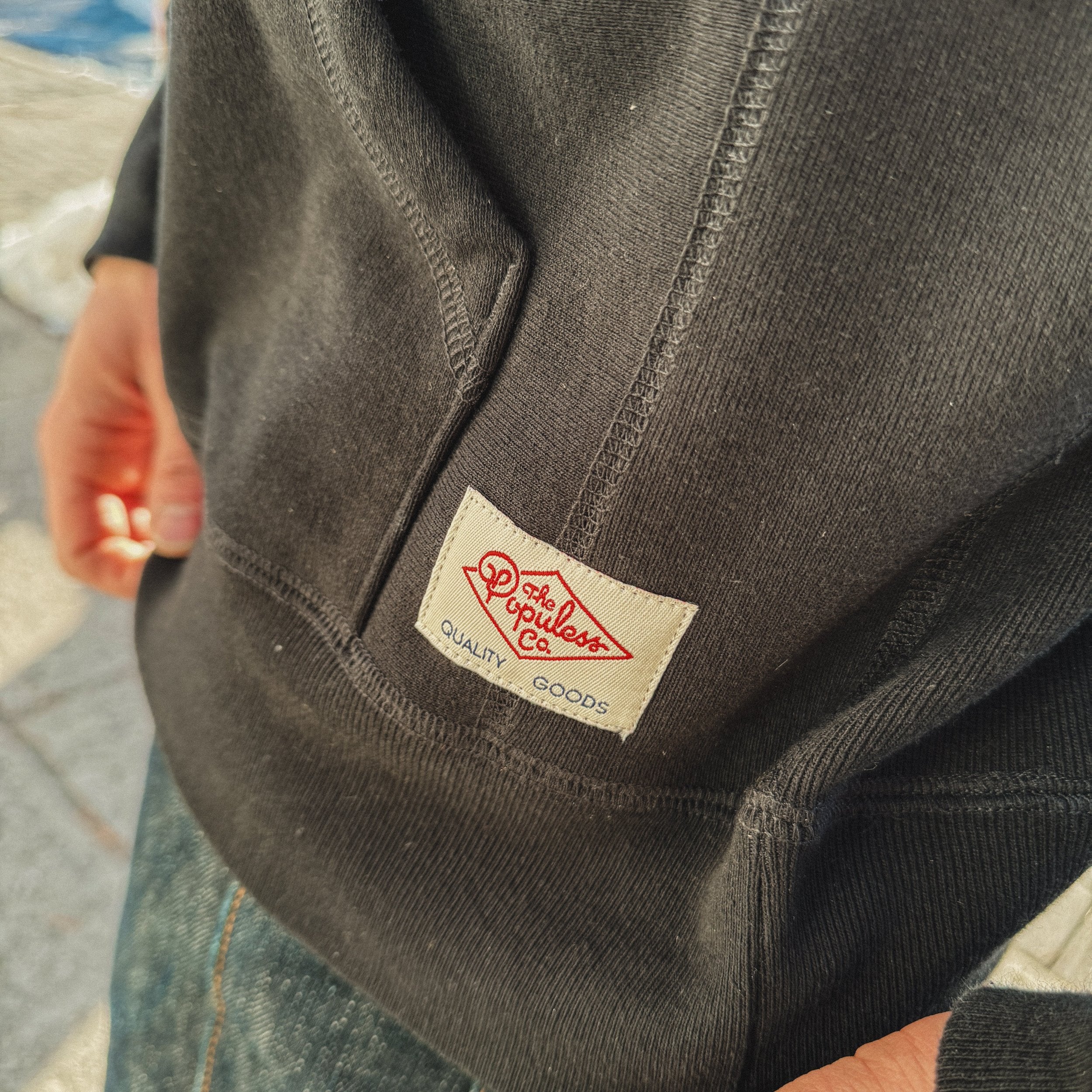 Script Hoody - Black Pullover Hoodie for Men & Women | Cozy Casual Wear for Street Style, Gym & Everyday Comfort
