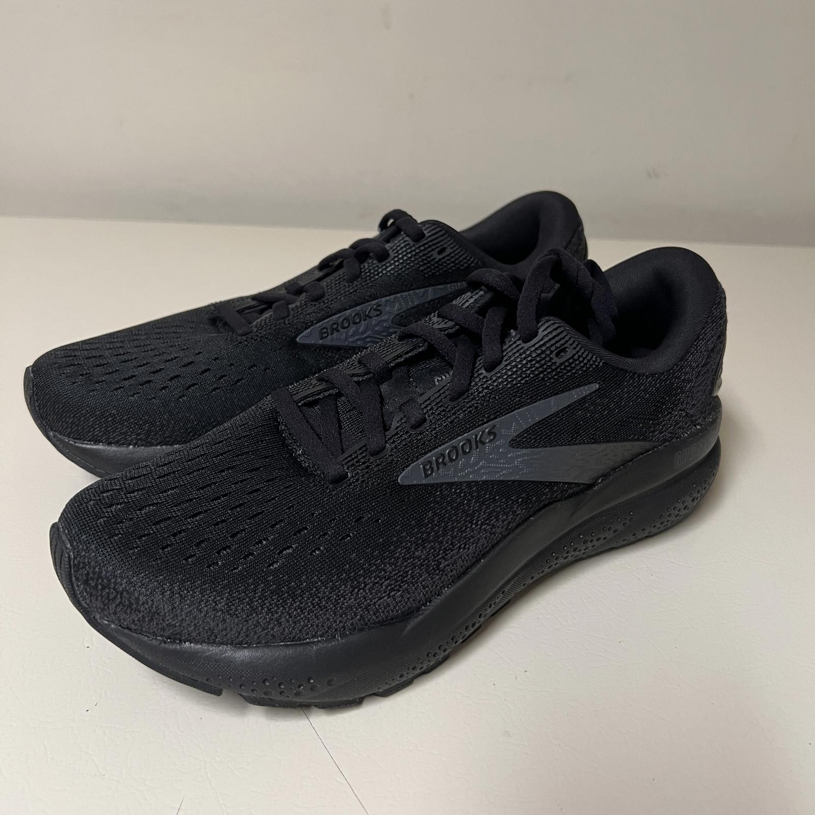 Brooks Ghost 15 Women's Running Shoes - Size 8.5 Black Athletic Sneakers for Jogging, Gym Workouts & Daily Fitness Training