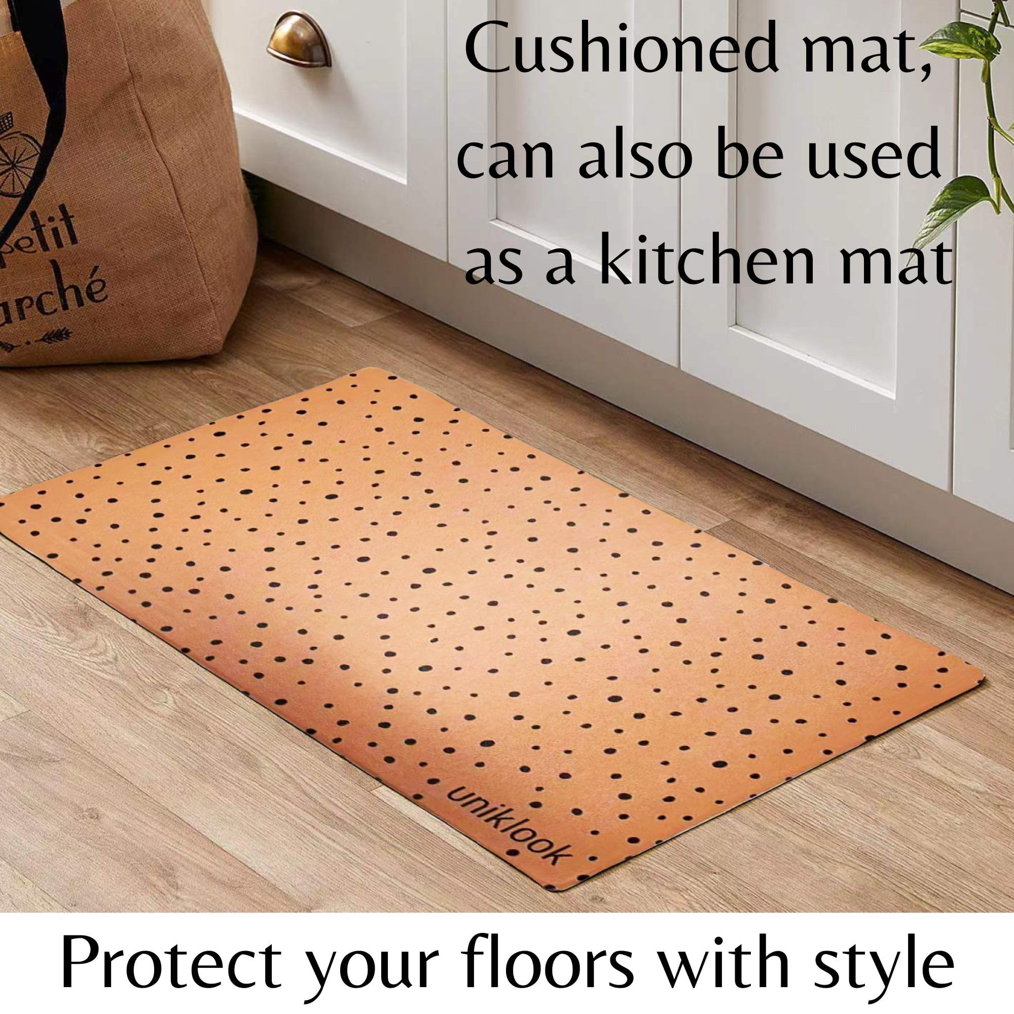 Premium Non-Slip Dog Food Mat - Waterproof Pet Feeding Mat for Food & Water Bowls - Durable Dog Bowl Placemat for Messy Eaters - Perfect for Kitchen, Crate & Outdoor Use - UnikLook