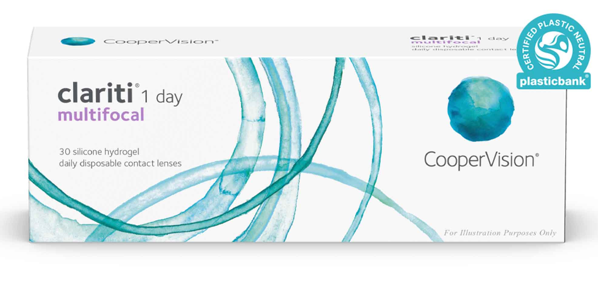 Clariti 1 Day Multifocal Contact Lenses - Monthly Supply, Comfortable Daily Disposable for Presbyopia - Perfect for Work, Reading & Computer Use