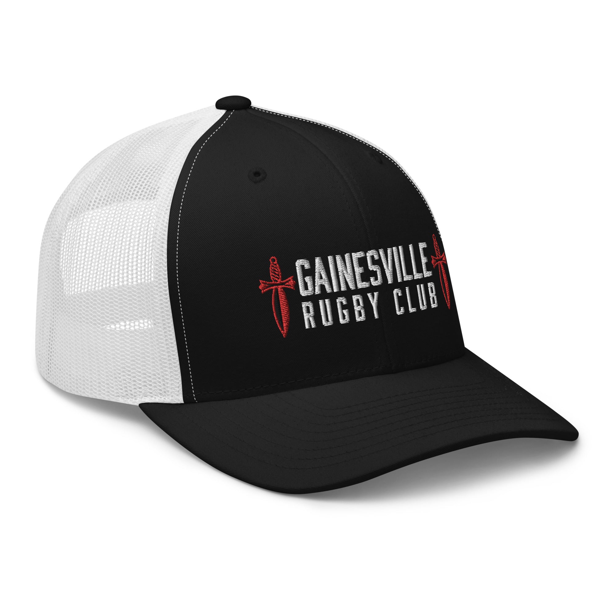 Gainesville Spartans RFC Vintage Trucker Hat - Adjustable Snapback Cap for Men & Women - Perfect for Rugby Fans, Sports Enthusiasts & Outdoor Activities