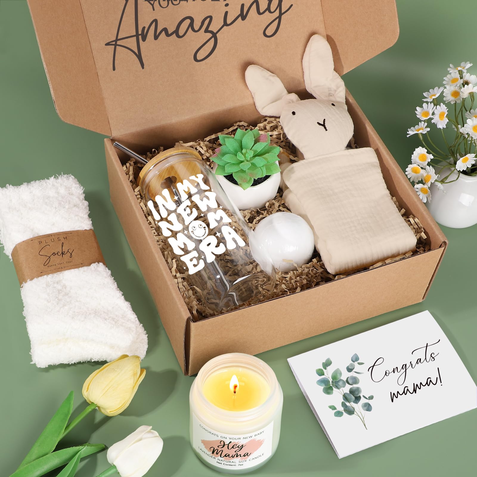 Best New Mom Gifts - Thoughtful Baby Shower & Postpartum Care Package for Expecting Mothers - Essential Self-Care Items for Pregnancy & After Birth - Perfect First-Time Mom Gift for Birthday, Christmas & Special Occasions - Ideal for Hospital Recovery & Newborn Care