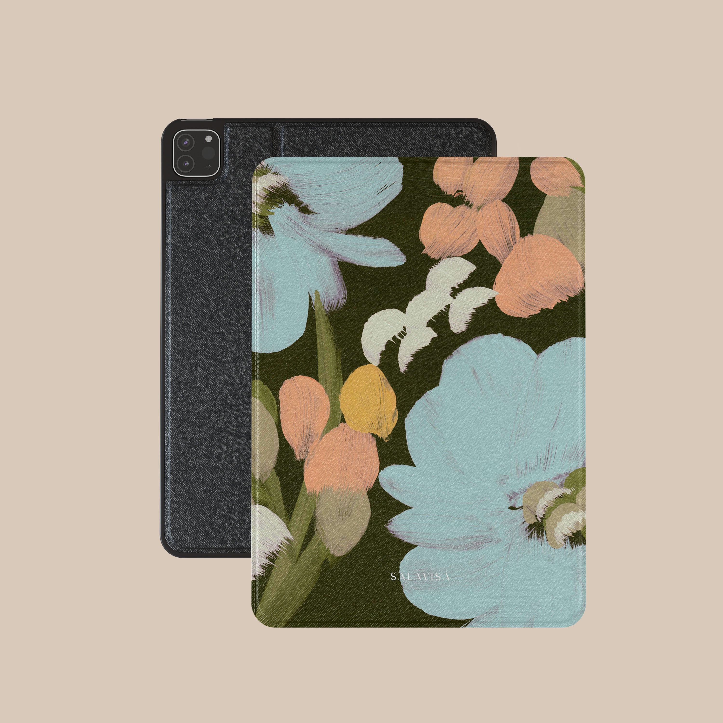 Stylish Garden Whispers iPad Case - Protective Cover for iPad 10.2/9.7 Inch - Perfect for Work, School & Travel