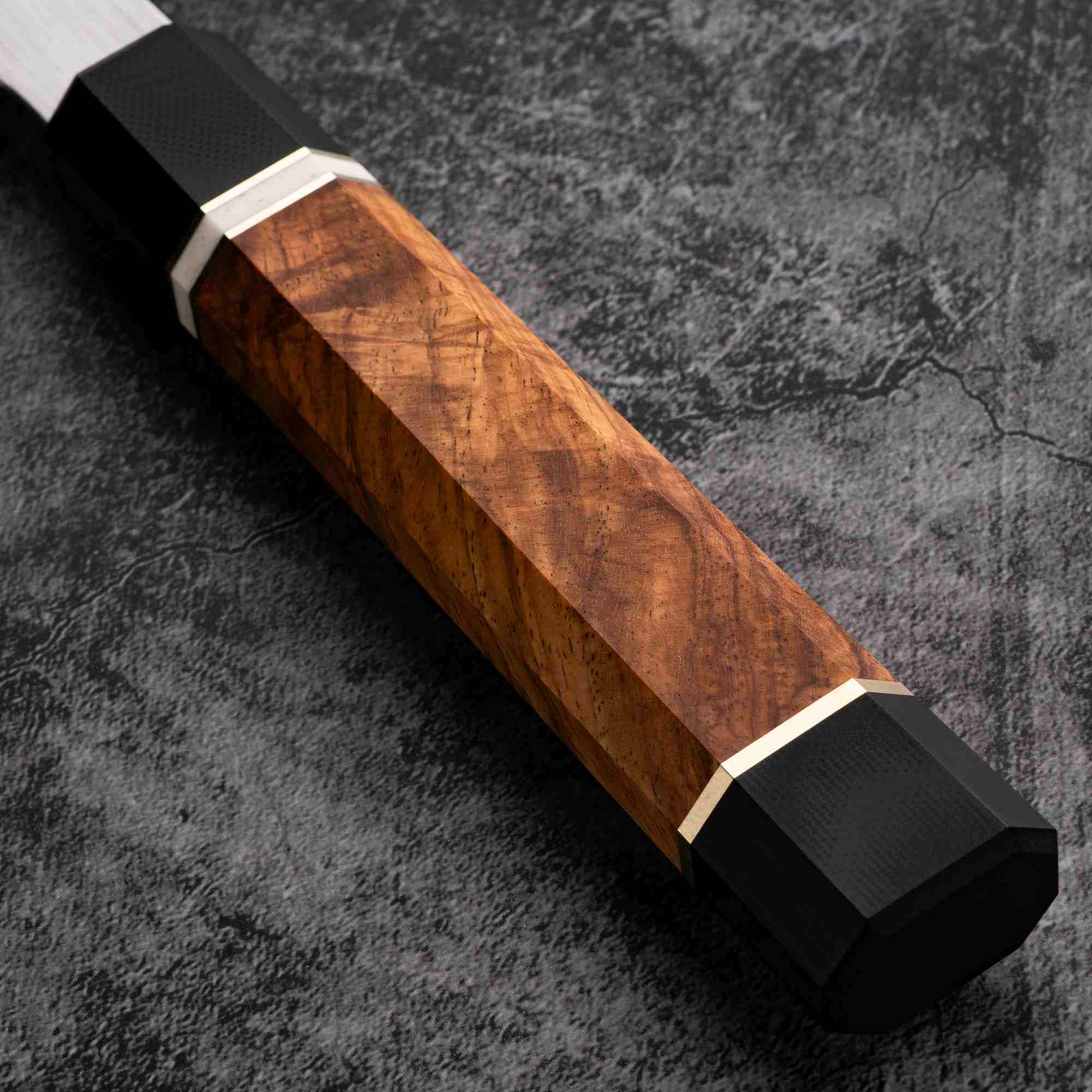 Premium Japanese Nakiri Kitchen Knife - ZDP-189 Super Steel Blade, Octagonal Padauk Wood Handle - Perfect for Vegetable Chopping, Slicing & Food Prep