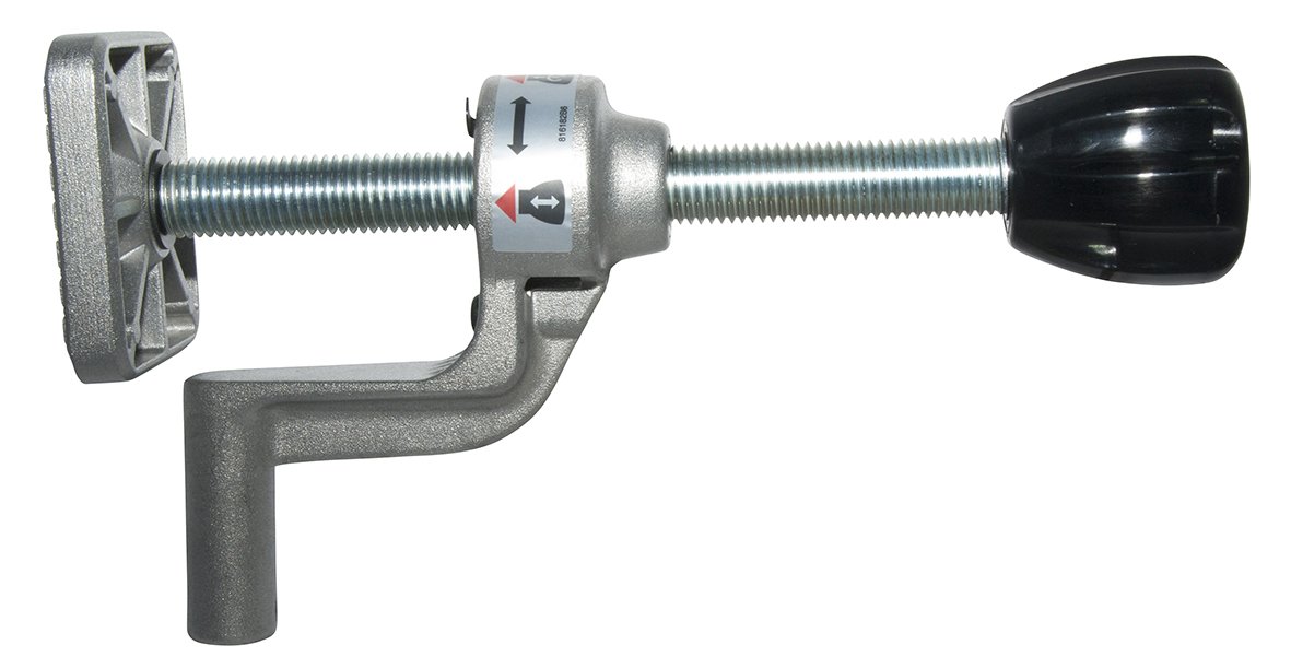 Makita 122563 Horizontal 7-Inch Aluminum Screw Clamp - Heavy Duty Woodworking & Metalworking Tool for DIY Projects, Carpentry, and Workshop Use