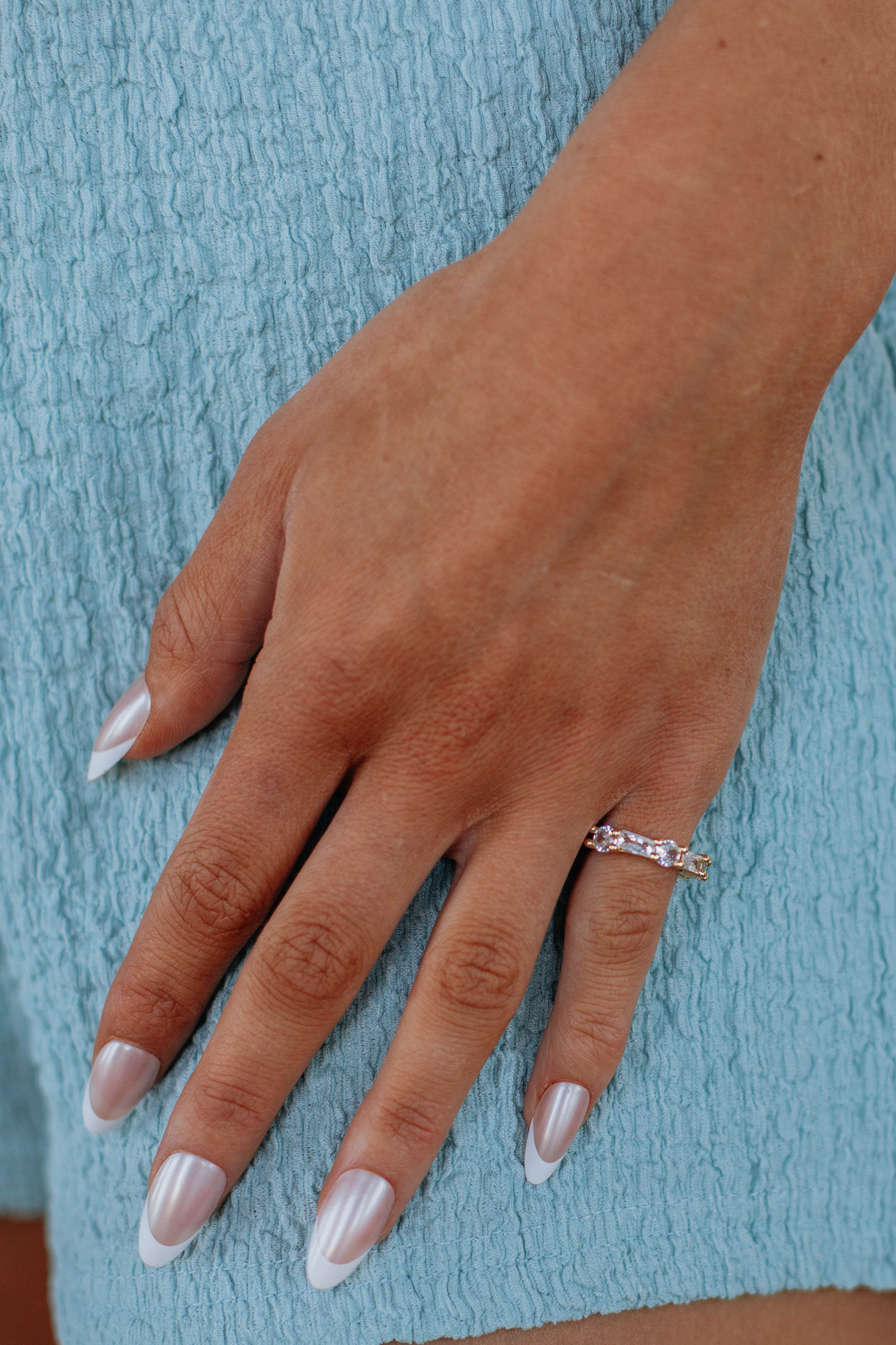 Georgeanna Ring - Elegant Sterling Silver Ring for Women | Perfect for Weddings, Anniversaries & Special Occasions
