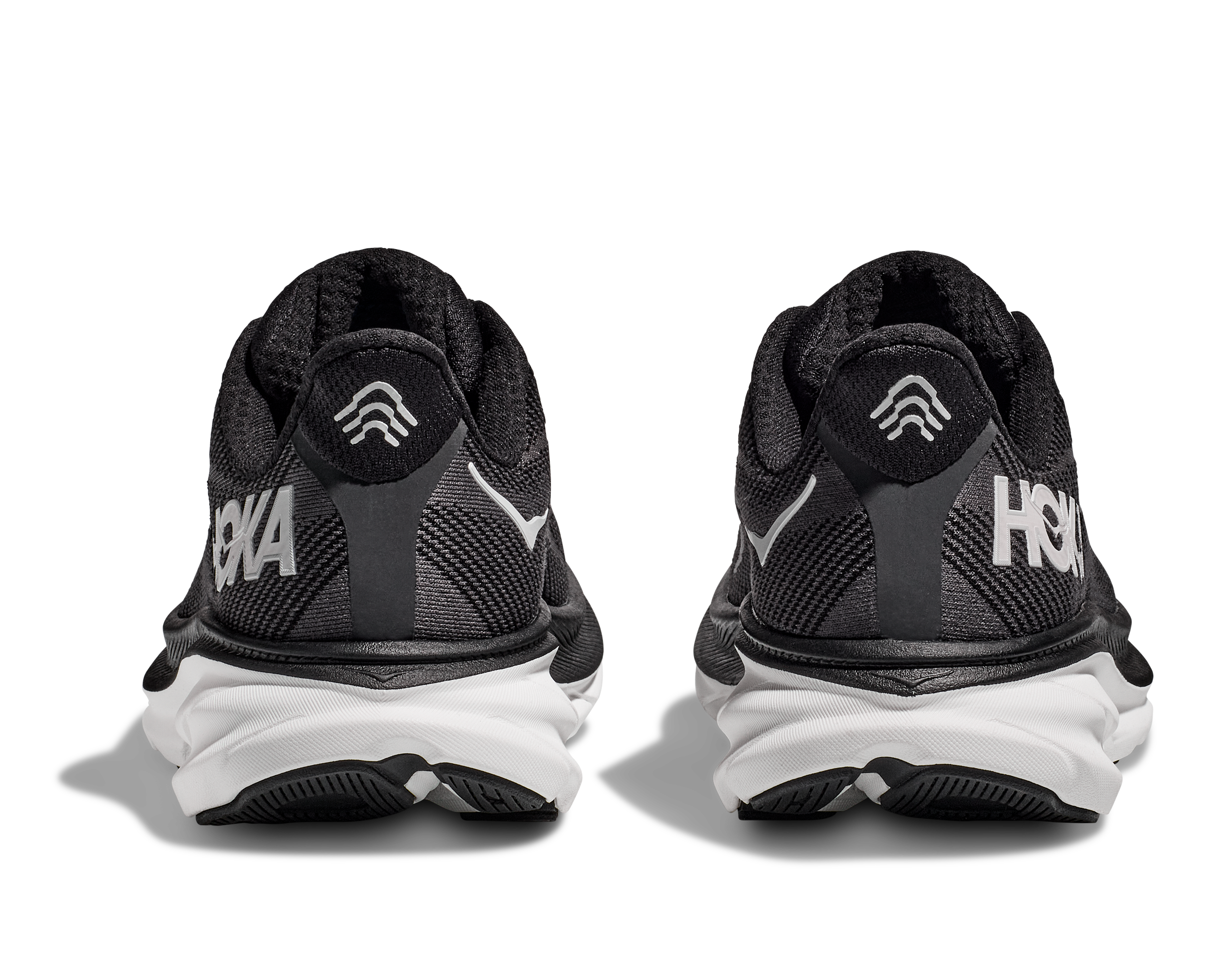HOKA Women's Clifton 9 Running Shoes - Lightweight Cushioned Sneakers for Women (Black/White) | Perfect for Jogging, Gym Workouts & Everyday Comfort