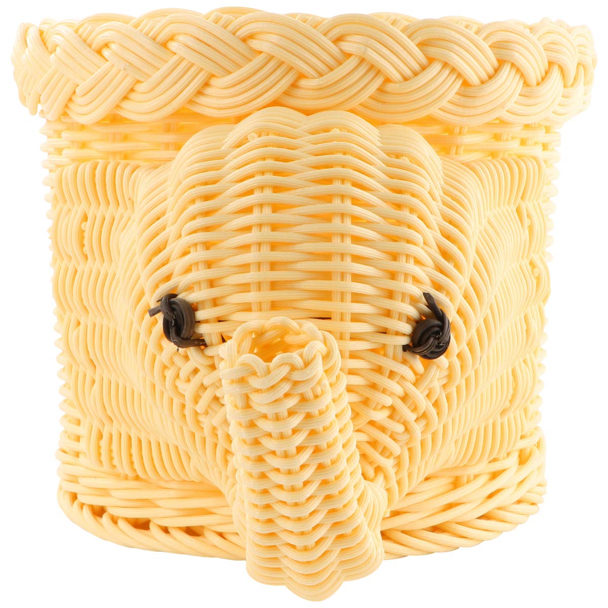 Cabilock Rattan Bread Basket - Bamboo Fruit Stand for Candy, Child Food Serving - 1pc Tabletop Basket for Kitchen, Dining, Picnic & Party Decor