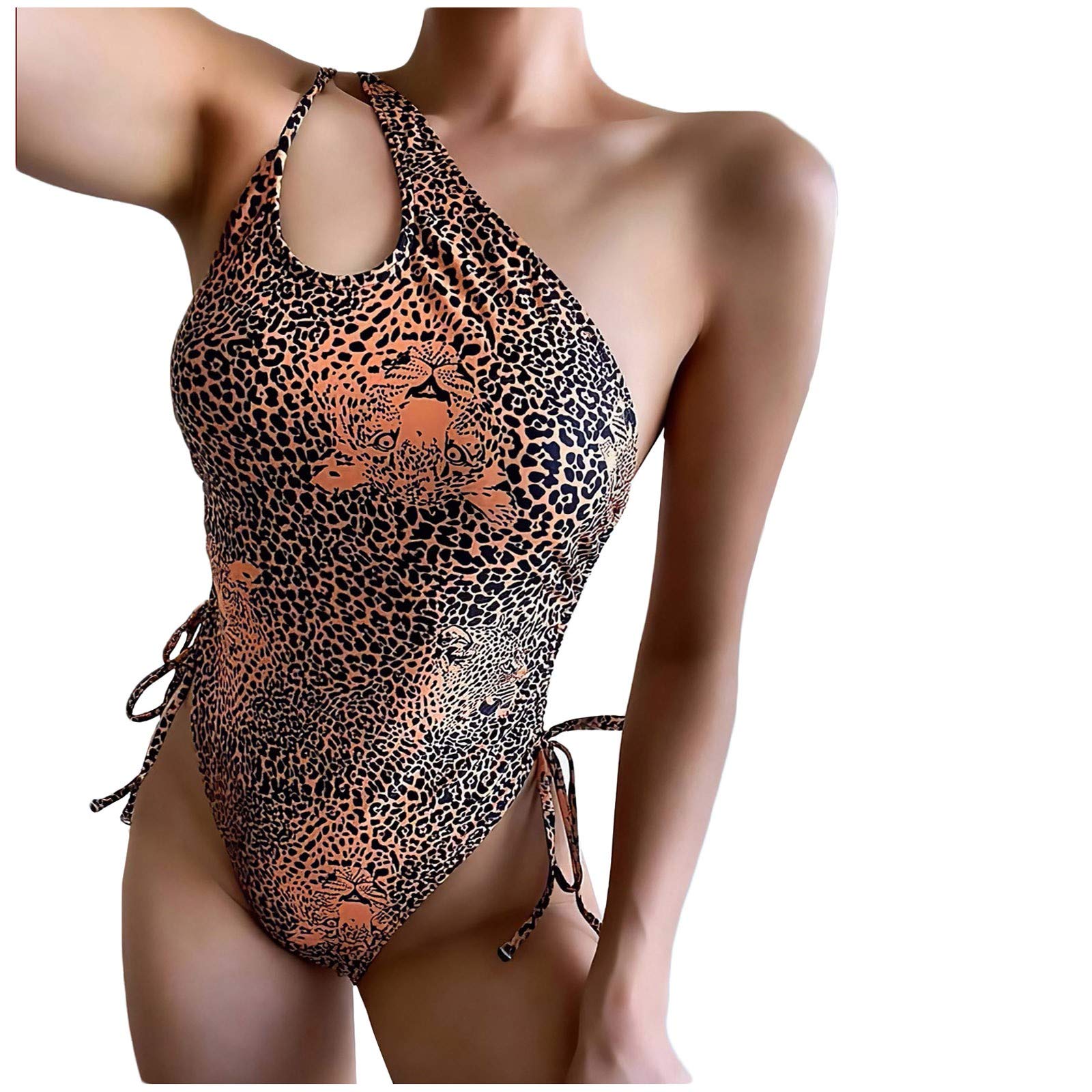 Xiloccer Women's Swimsuits - Sexy Bikini & One Piece Bathing Suits | Leopard Print Beachwear with Cover Up | Perfect for Pool, Beach Vacation & Summer Water Activities