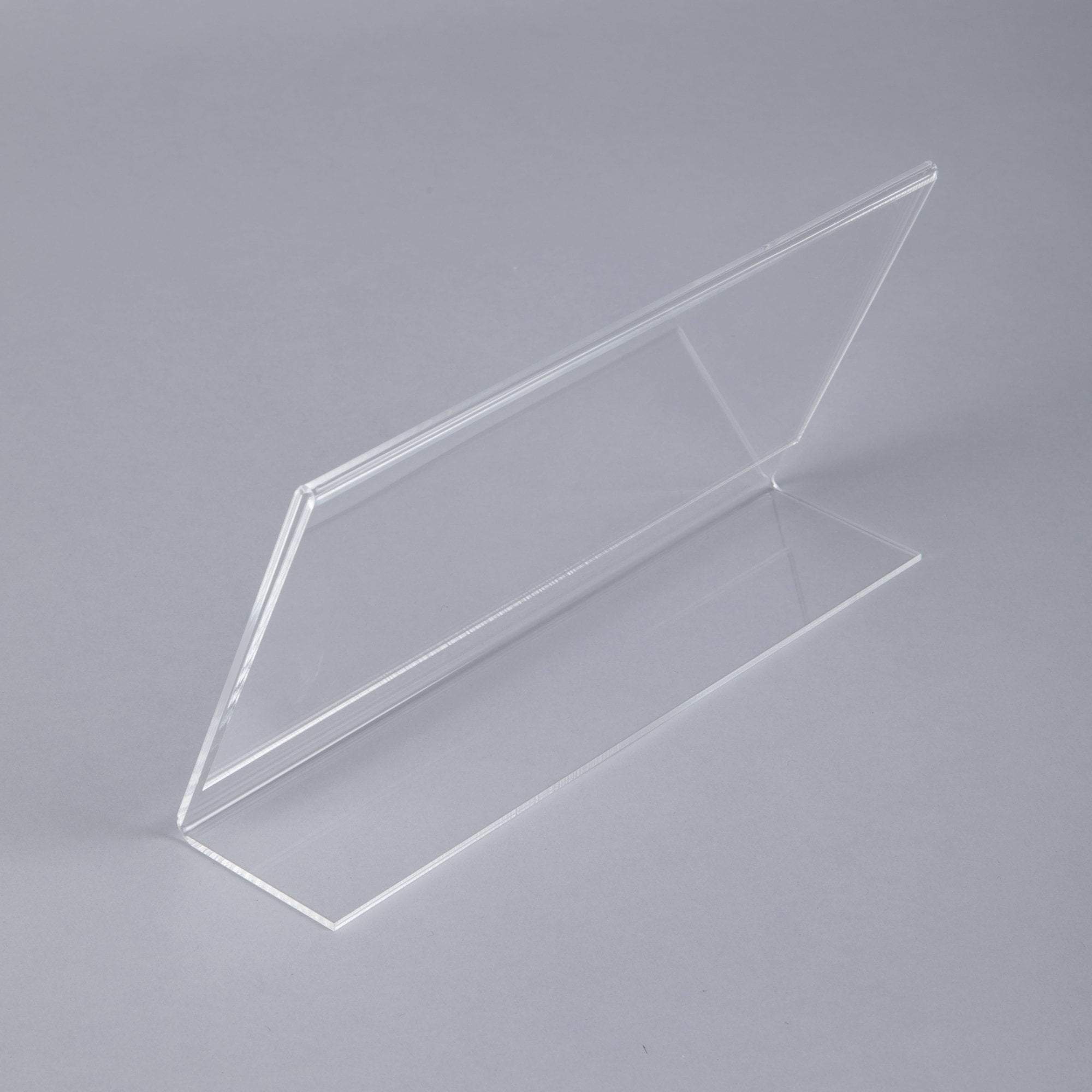 Clear Acrylic Desk License Holder - 8.5