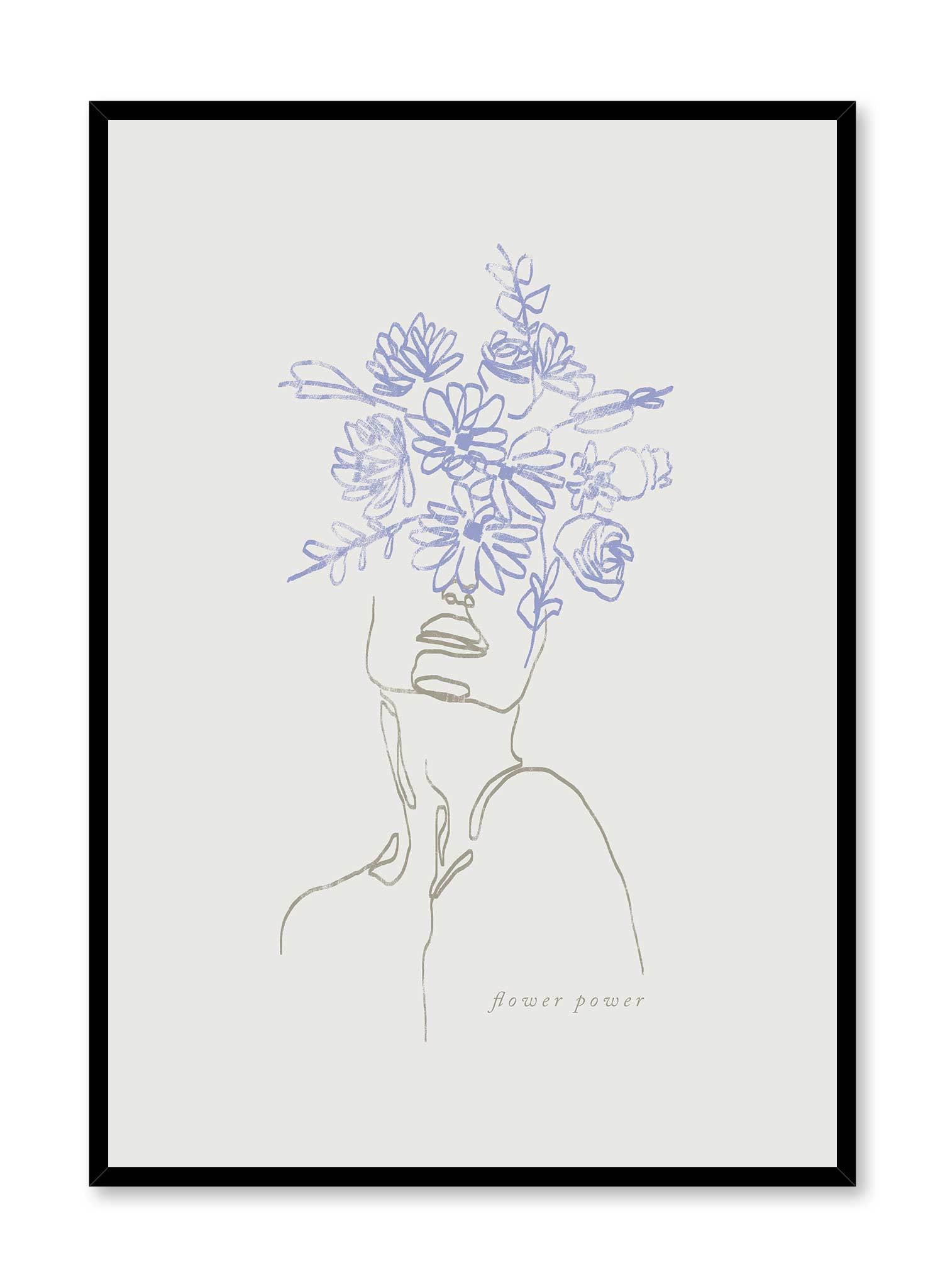 Flourishing Botanical Poster - Premium Wall Art Decor for Home & Office - Perfect for Living Room, Bedroom, or Workspace Aesthetics