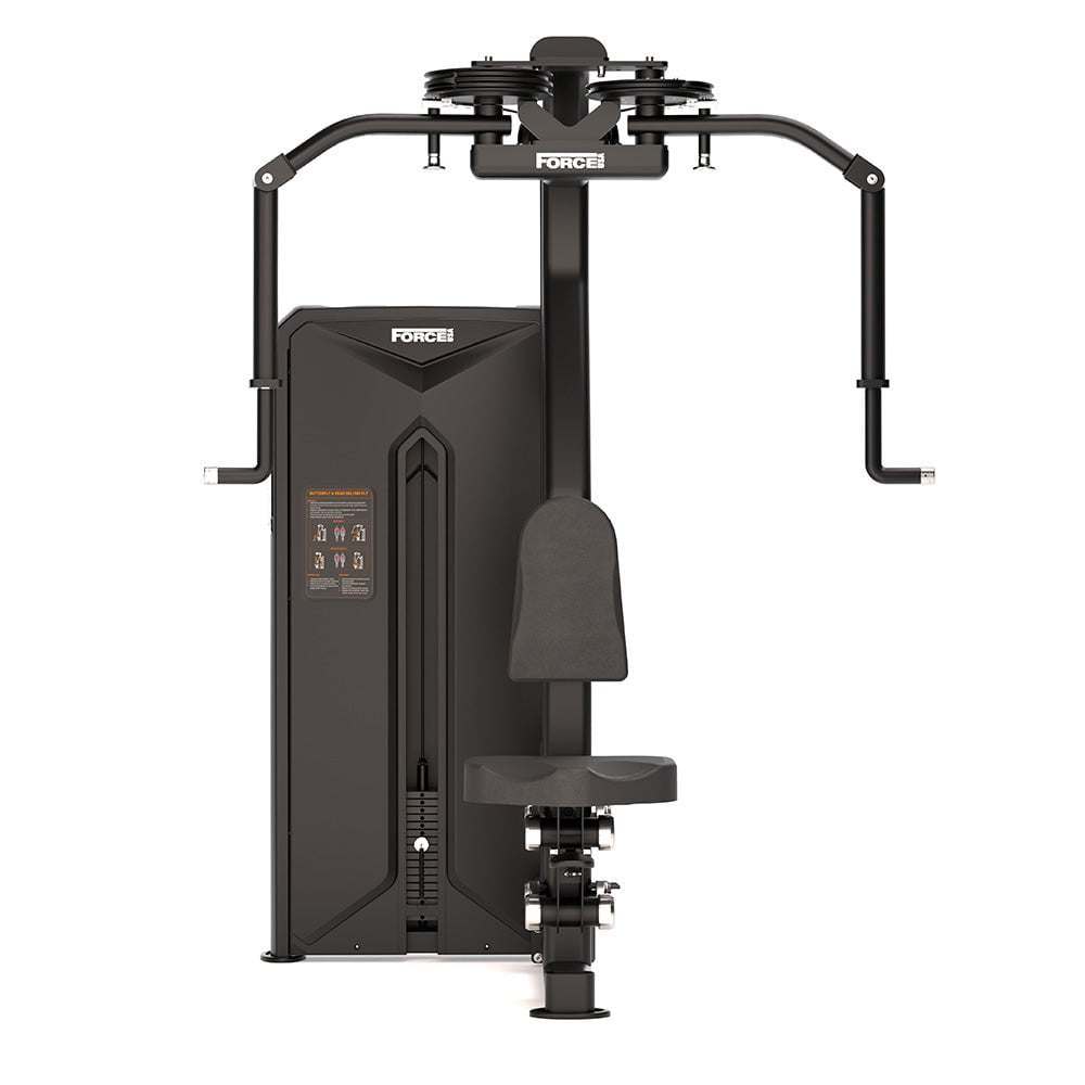 Force USA Solitude Rear Deltoid & Pec Fly Machine - Professional Gym Equipment for Home & Commercial Use - Perfect for Shoulder & Chest Workouts