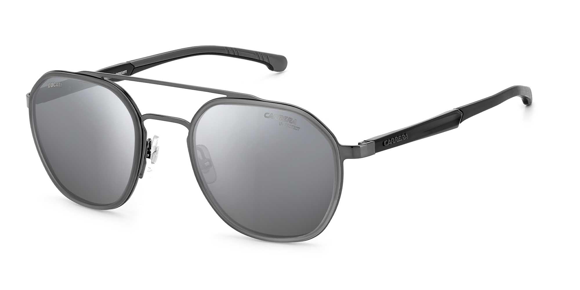 Carrera Ducati CARDUC 005/S Sunglasses - Polarized Motorcycle Riding Glasses for Men & Women - UV Protection for Cycling, Driving, and Outdoor Sports
