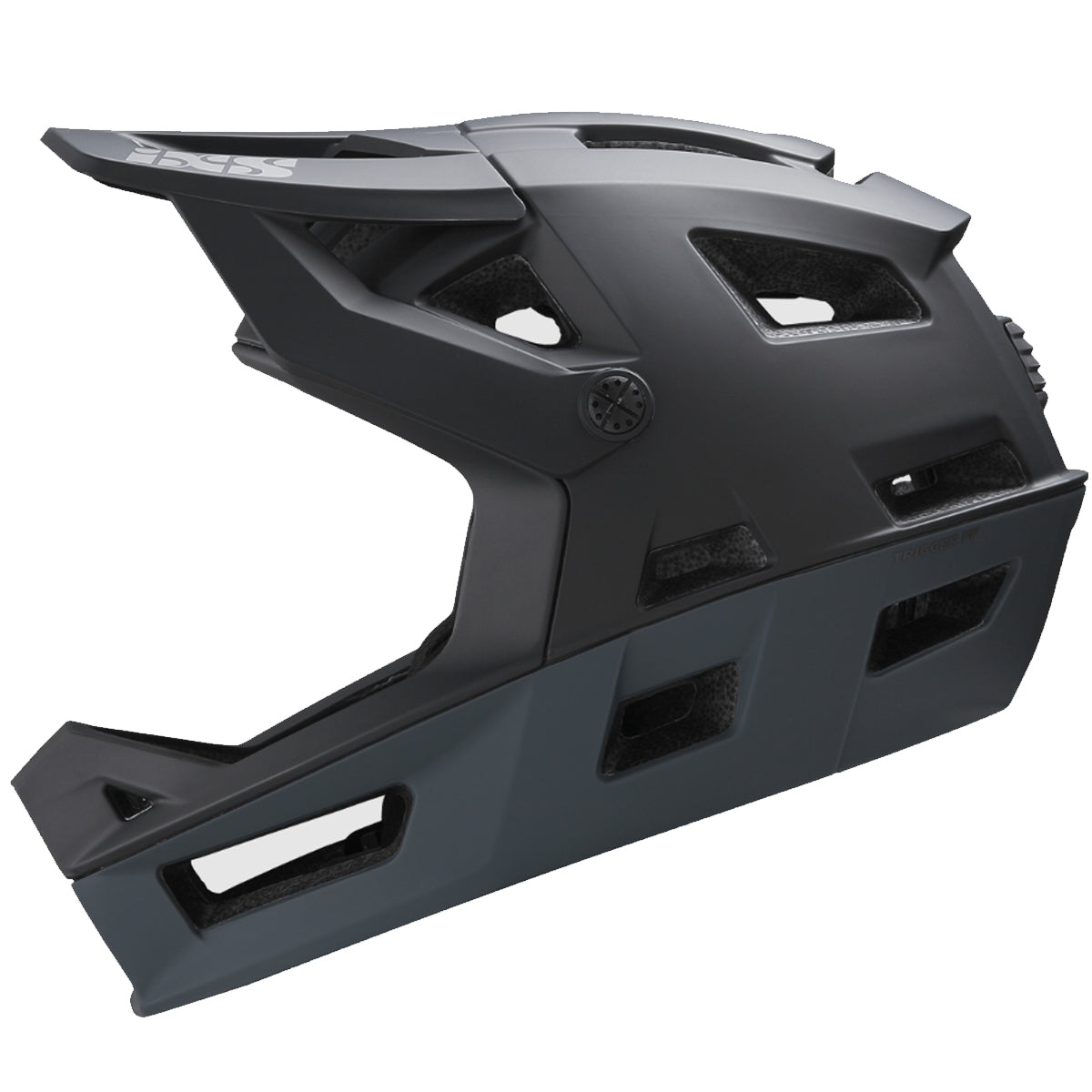 iXS Trigger Full Face Helmet - Lightweight MTB & Downhill Bike Helmet with Non-MIPS Protection - Perfect for Mountain Biking, Trail Riding & Extreme Cycling Adventures