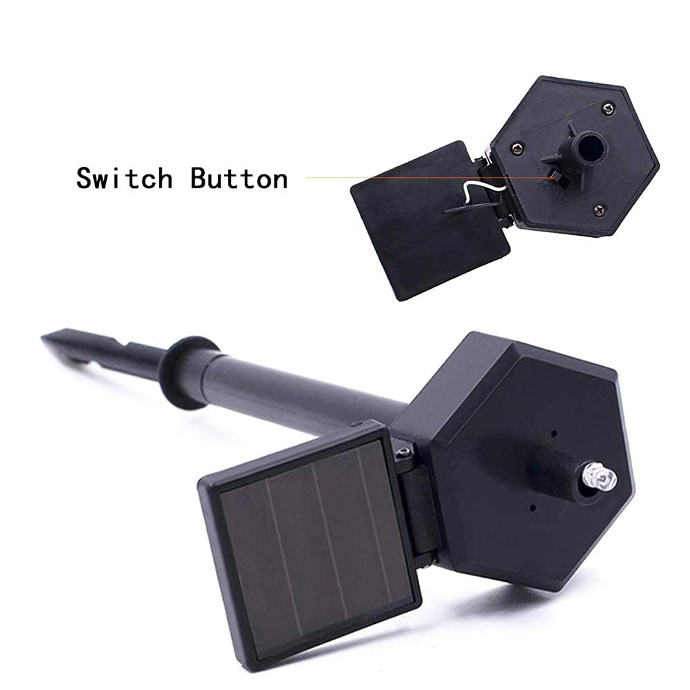 Solar Squirrel LED Yard Lights - Waterproof Outdoor Landscape Lighting for Garden, Lawn, Patio & Walkway | Warm White Solar-Powered Animal Decor | Perfect for Evening Ambiance & Pathway Illumination