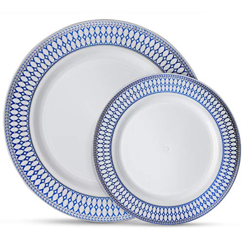Blue & Silver