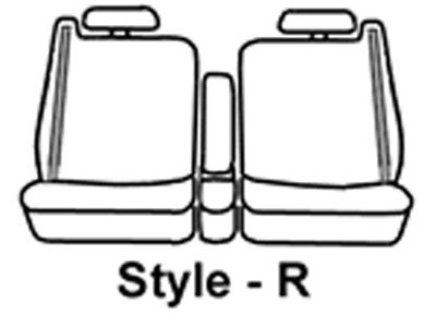 Covercraft Custom-Fit Polycotton Front Bench SeatSaver Car Seat Covers - Tan Color | Durable Protection for Trucks & SUVs | Perfect for Road Trips, Camping & Daily Commute