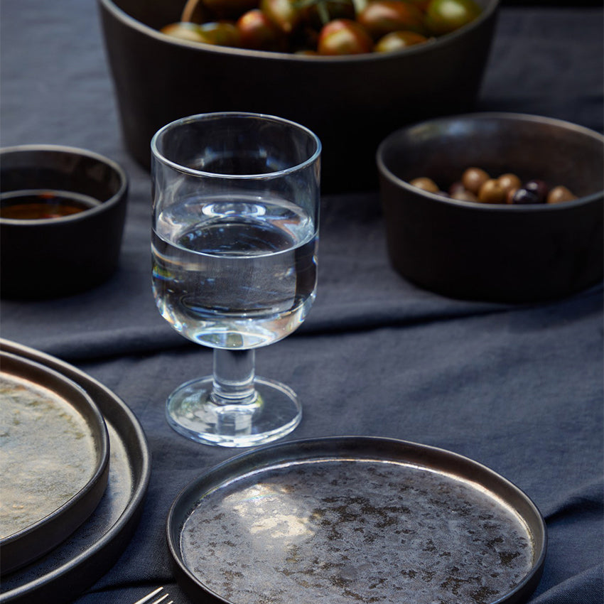Costa Nova 4-Piece Safra Water Glasses Set - Elegant Drinking Glasses for Water, Juice & Cocktails - Perfect for Home, Parties & Restaurants