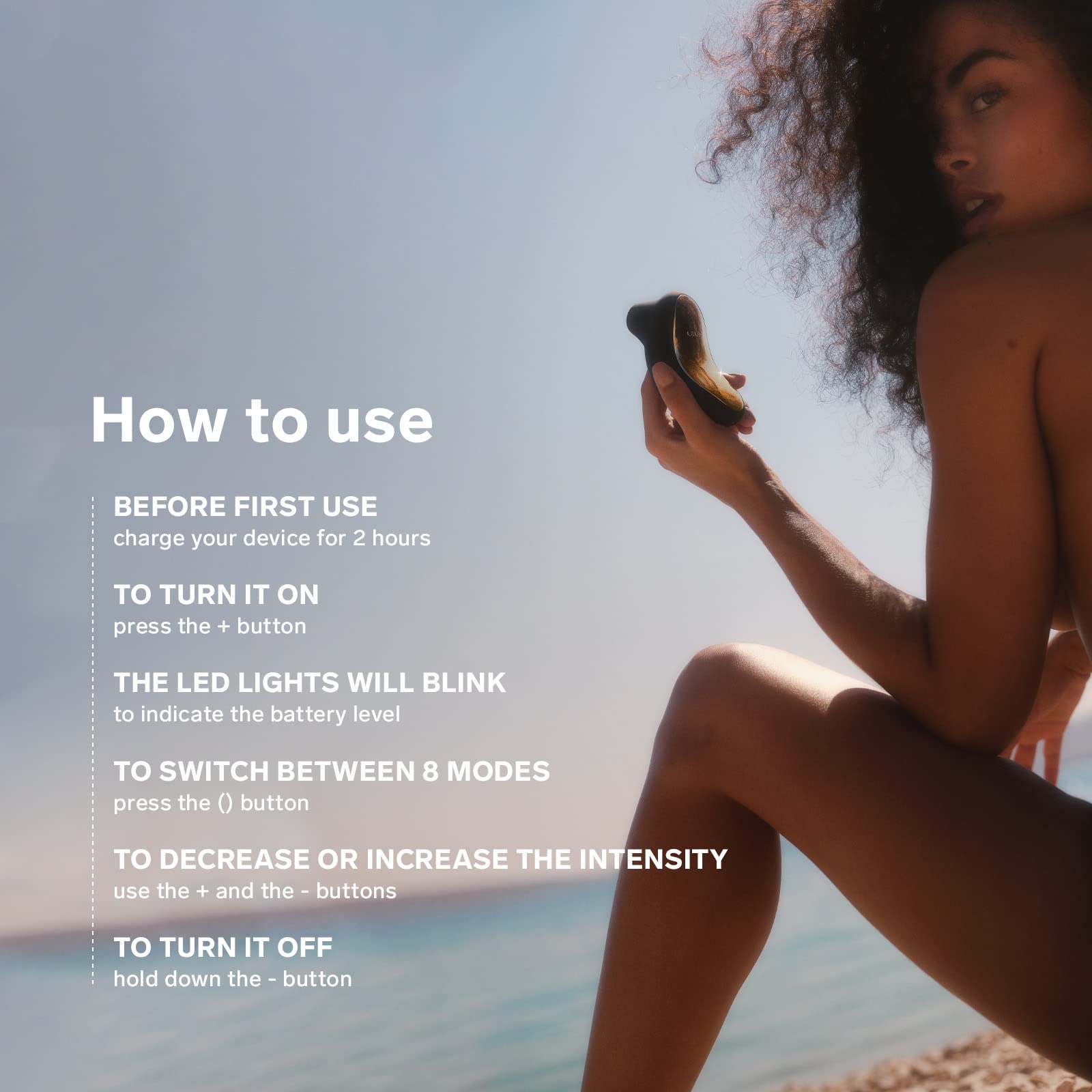 LELO SONA 2 Cruise Sonic Clitoral Stimulator - Rechargeable Waterproof Clit Sucking Vibrator for Women - Powerful Pulsating Suction Technology - Adult Sex Toy for Solo Play & Couples Use - Cerise Red