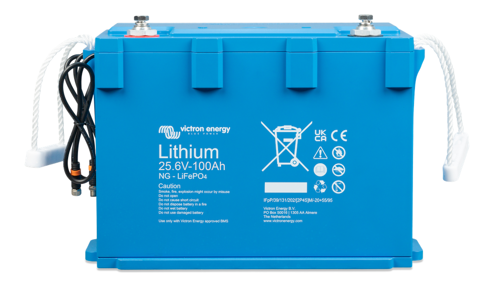 High-Performance LiFePO4 Battery 25.6V 100Ah - Reliable Power for Solar Systems, RVs, and Marine Applications
