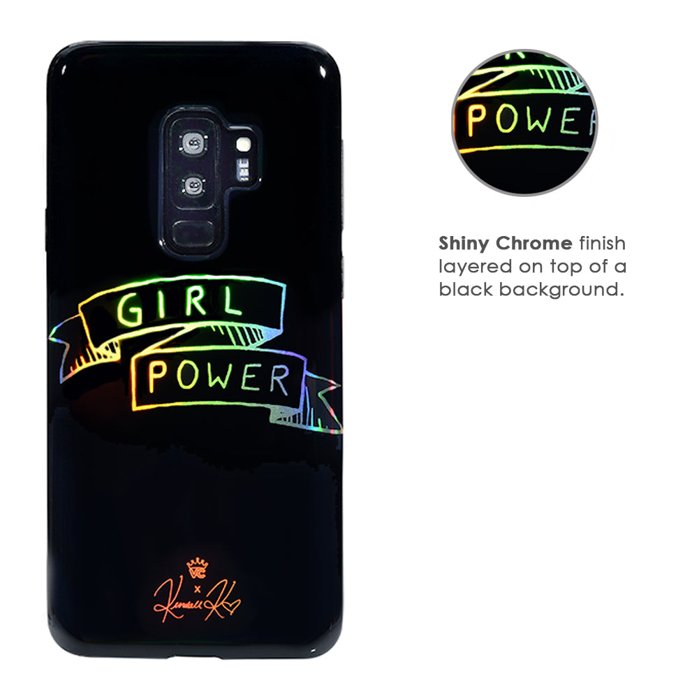 Kendall Vertes Girl Power iPhone Case - Trendy & Protective Phone Cover for Women - Perfect for Everyday Use, School & Work