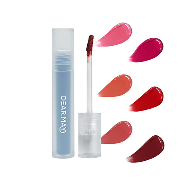DEAR.MAY Lost Ribbon Blur Tint 3.3g - 6 Colors Long Lasting Lip Stain | Perfect for Everyday Wear, Date Night & Makeup Looks