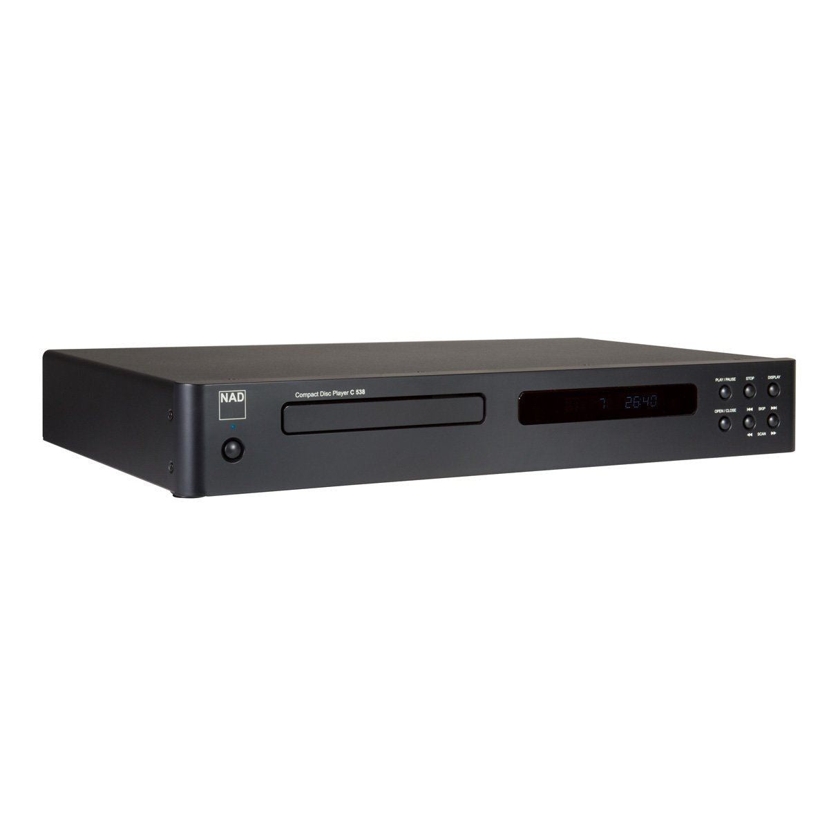 NAD C 538 High-Performance CD Player with Digital Output - Perfect for Home Audio & Music Enthusiasts