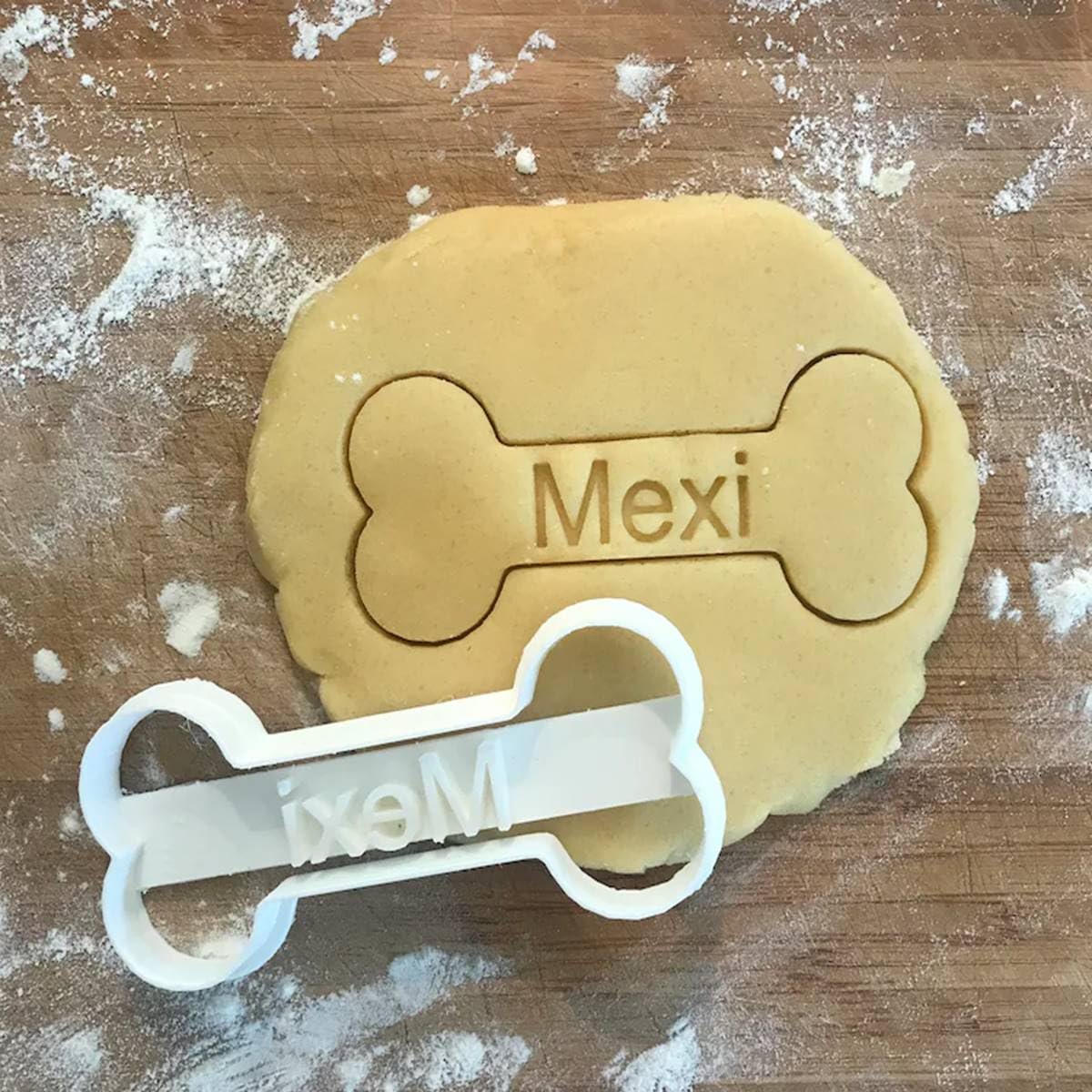 Surji Custom Dog Bone Cookie Cutter - 2 Inch Personalized Pet Treat Baking Tool for Dog Lovers | Perfect for Homemade Dog Biscuits, Birthday Treats & DIY Pet Gifts