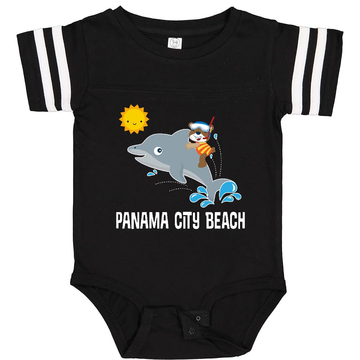 Inktastic Panama City Beach Florida Vacation Baby Bodysuit - Cute Infant Onesie for Beach Trips & Family Vacations