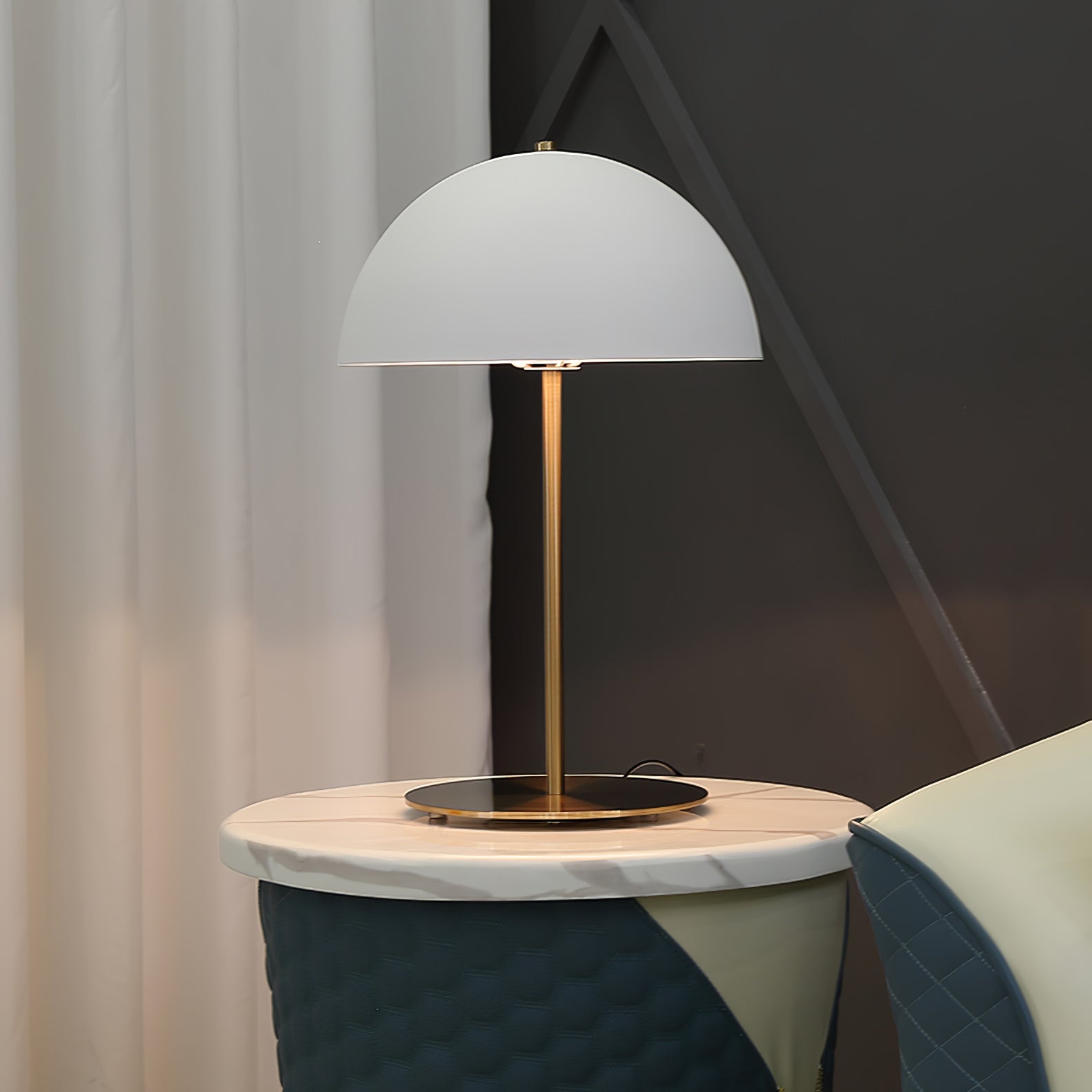 Hanna Table Lamp - Modern LED Bedside Lamp with USB Port, Adjustable Brightness for Bedroom, Living Room, and Office | Perfect for Reading, Working, and Relaxing