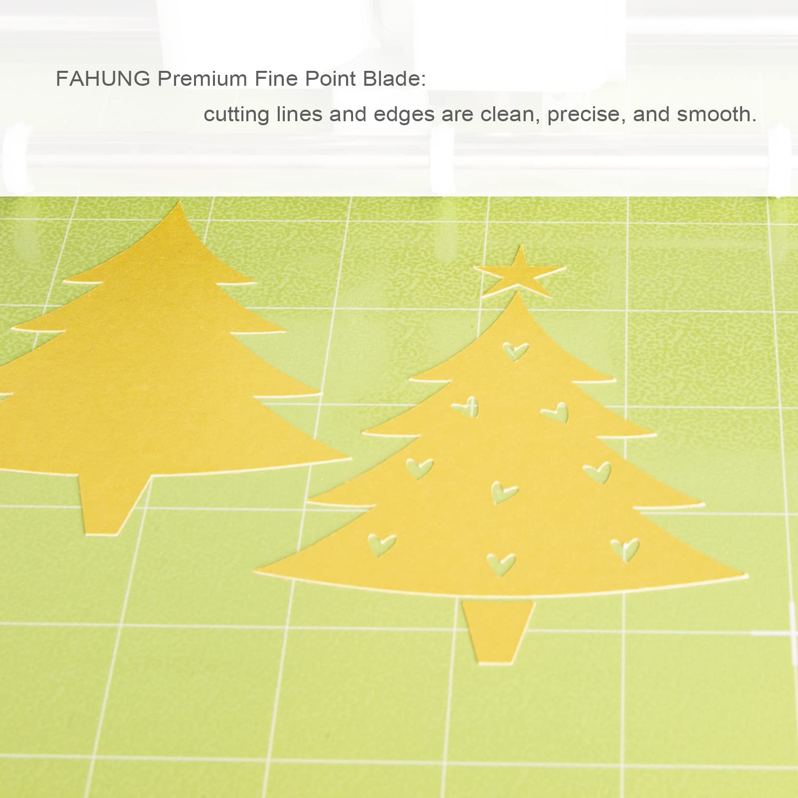 Premium Fine Point Blade Replacement for Cricut Maker 3/Maker/Venture/Explore 3/Explore Air 2/Air/One - FAHUNG Precision Cutting Blade with Housing for Paper, Cardstock, Vinyl, Iron-On - Perfect for DIY Crafts, Scrapbooking, Home Decor & Sign Making