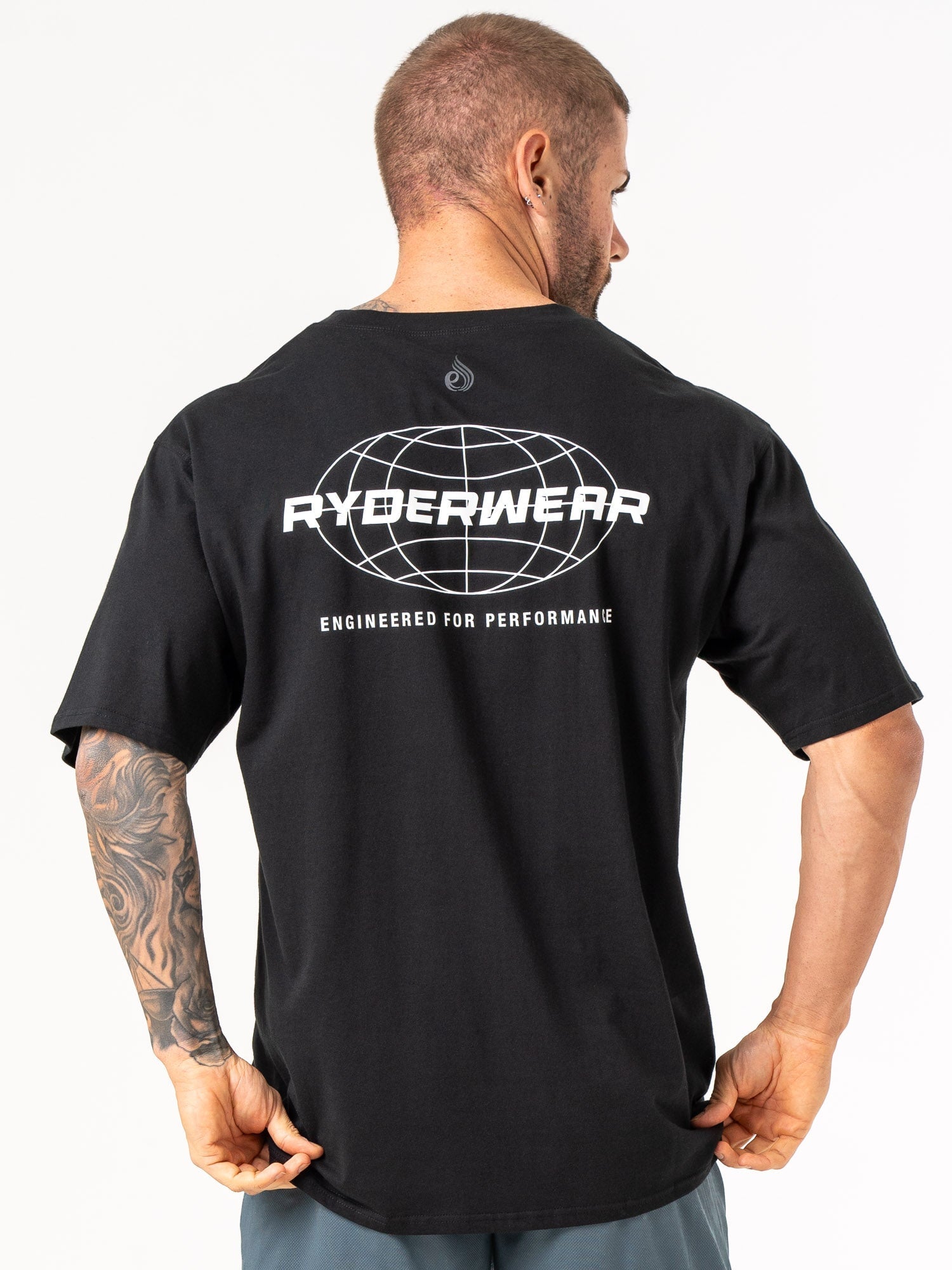 Energy Oversized T-Shirt for Men & Women - Black | Comfortable Loose Fit Cotton Tee for Casual Wear, Street Style & Loungewear