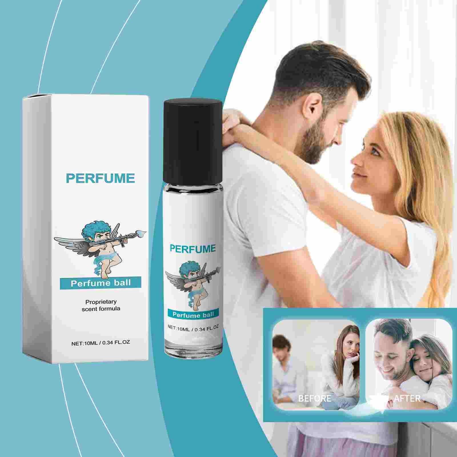 **Cupid Cologne for Men - Pheromone Attraction Cologne, 10ml Long-Lasting Romantic Fragrance, Hypnotic Scent for Dates & Romance - Perfect for Night Out, Special Occasions & Attracting Women**