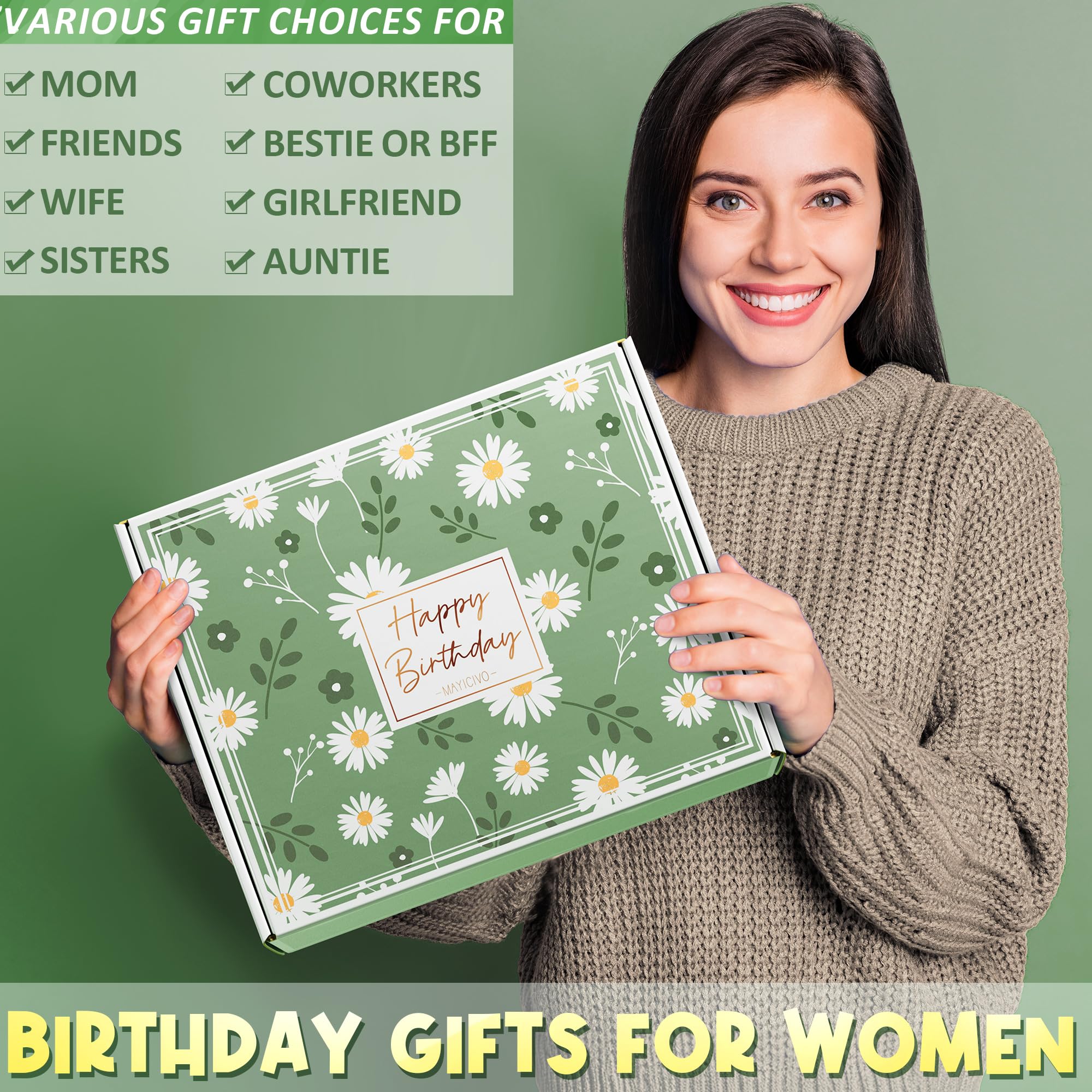 Unique Luxury Self Care Gift Box for Women - Vanilla Coconut Relaxing Spa Set with Blanket, Perfect Birthday Gifts for Mom, Best Friend, Sister, Wife, Girlfriend, or Coworker - Ideal for Home Spa Nights, Relaxation, and Stress Relief