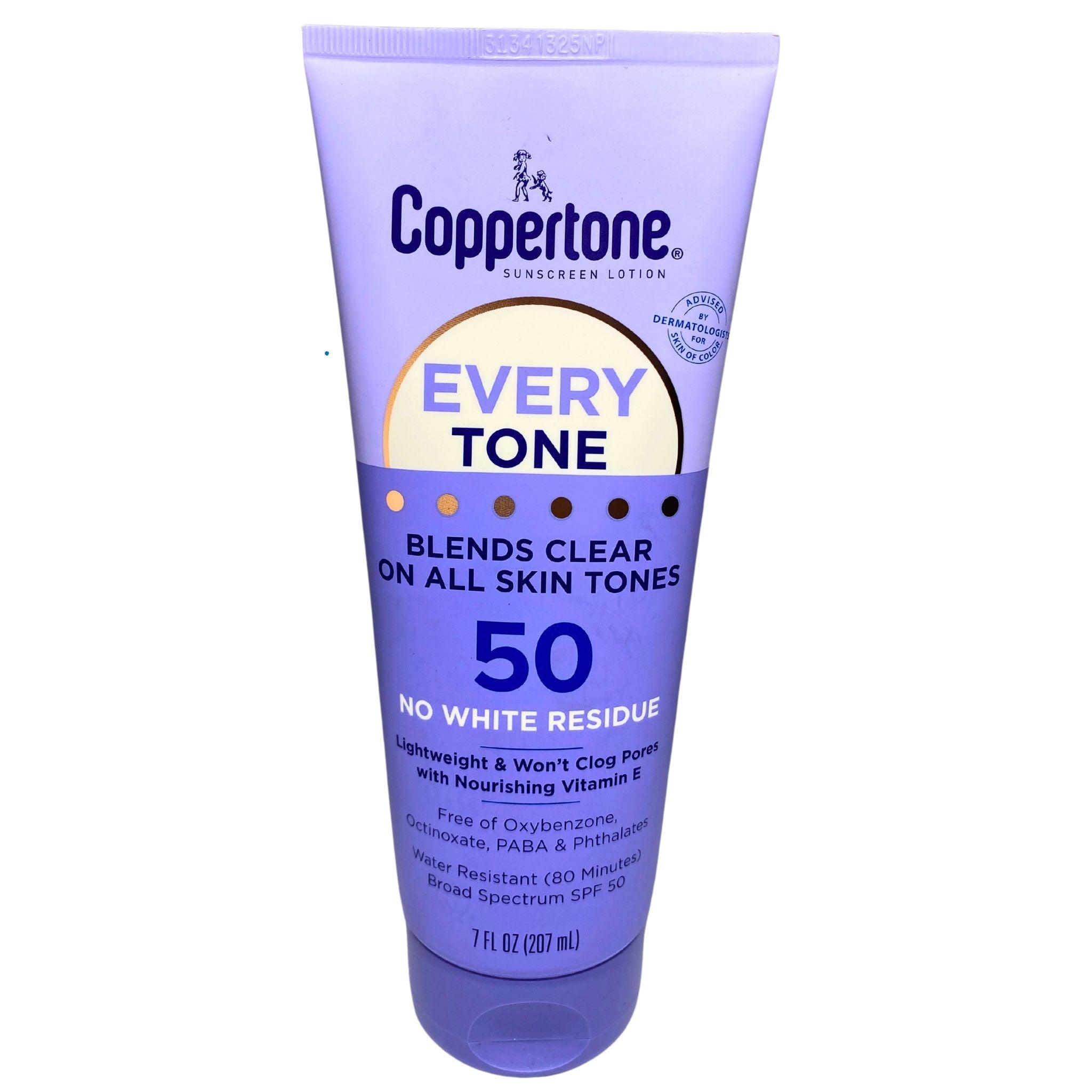 Coppertone SPF 50 Sunscreen Lotion - 65 Pack | Broad Spectrum UVA/UVB Protection | Water Resistant for 80 Minutes | Perfect for Beach, Pool & Outdoor Activities