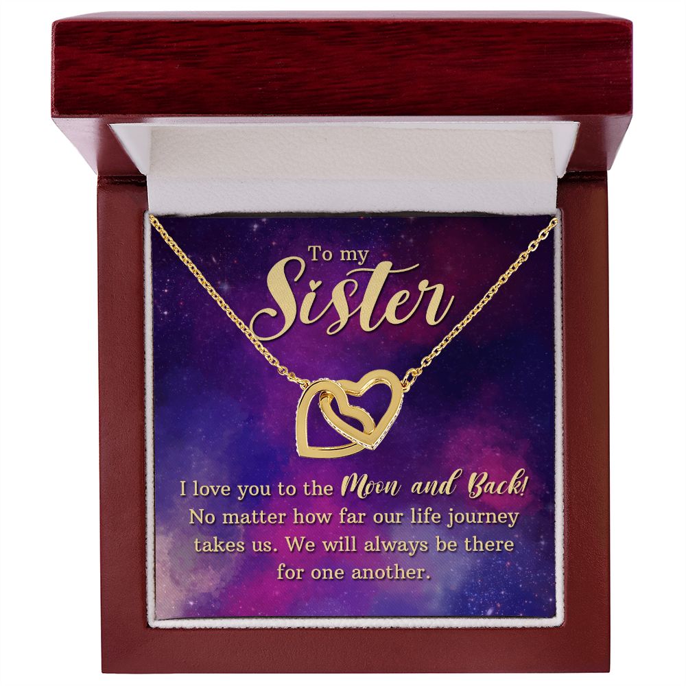 Interlocking Heart Friendship Jewelry Set - Perfect Gift for Sister, Best Friend, or Loved One - Christmas, Birthday, Anniversary - Ideal for Special Occasions and Everyday Wear